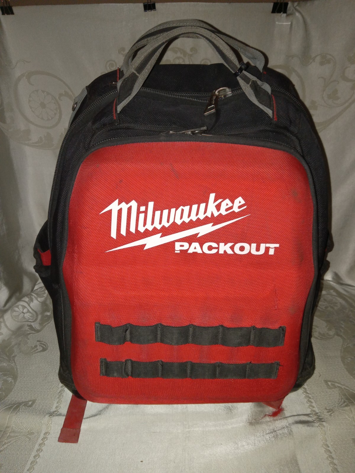 Milwaukee 48-22-8301 PACKOUT Impact Resistant Polymer Backpack, 48 Pockets