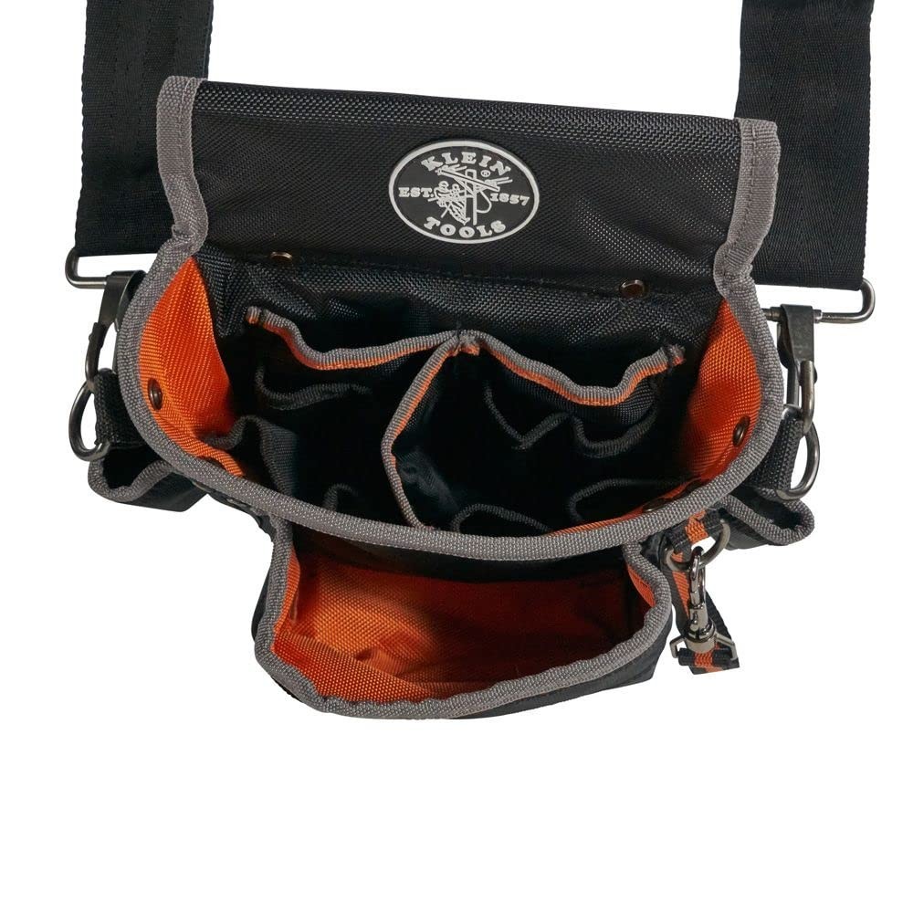 Tools 5240 Tradesman Pro Tool Pouch With Padded Shoulder Strap, Reinforced Bott
