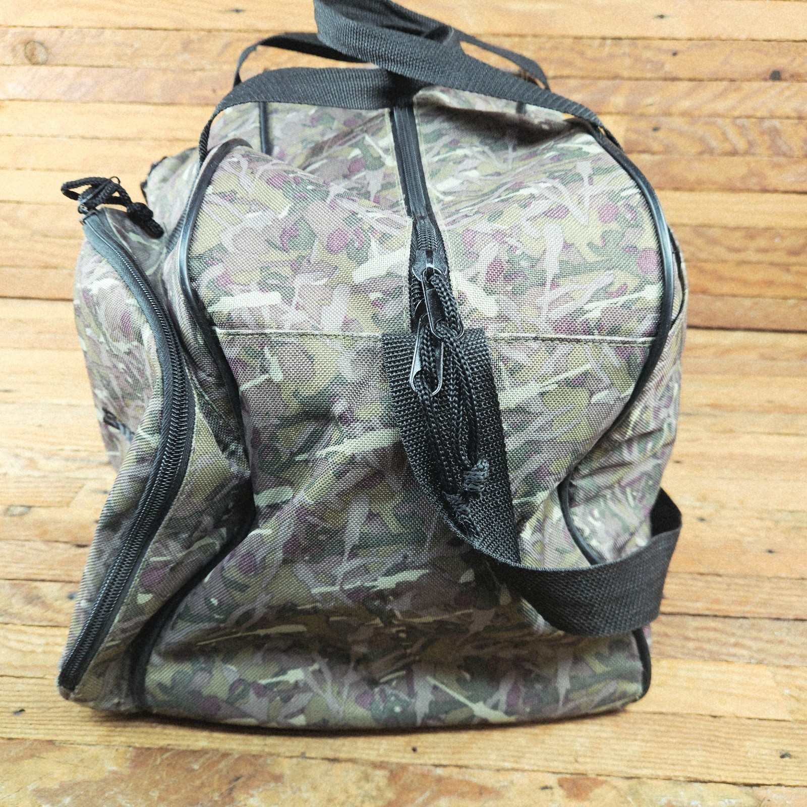 Vintage Snap-on tool Tool Camouflage Tool Bag w/Handles Zipper Closure Range Bag