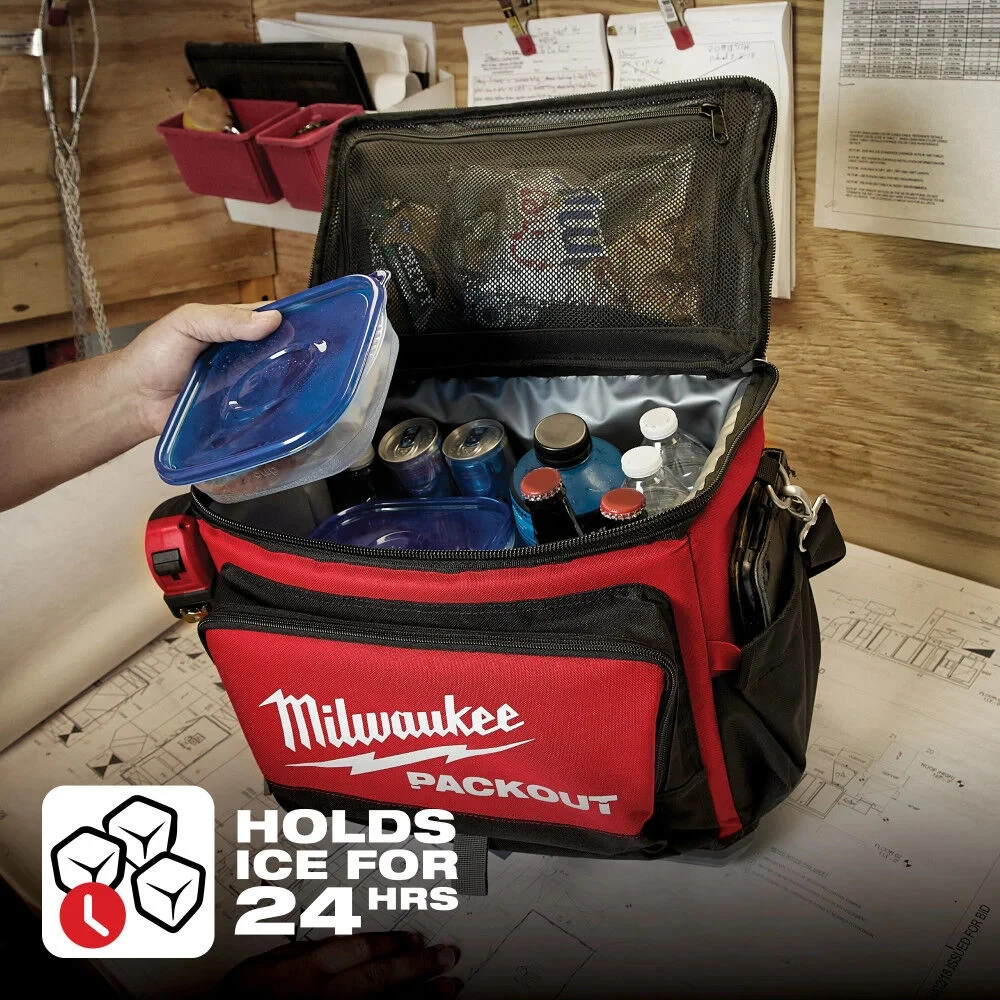 Milwaukee PACKOUT Cooler 48-22-8302 Modular Storage System 24-Hour Ice Retention