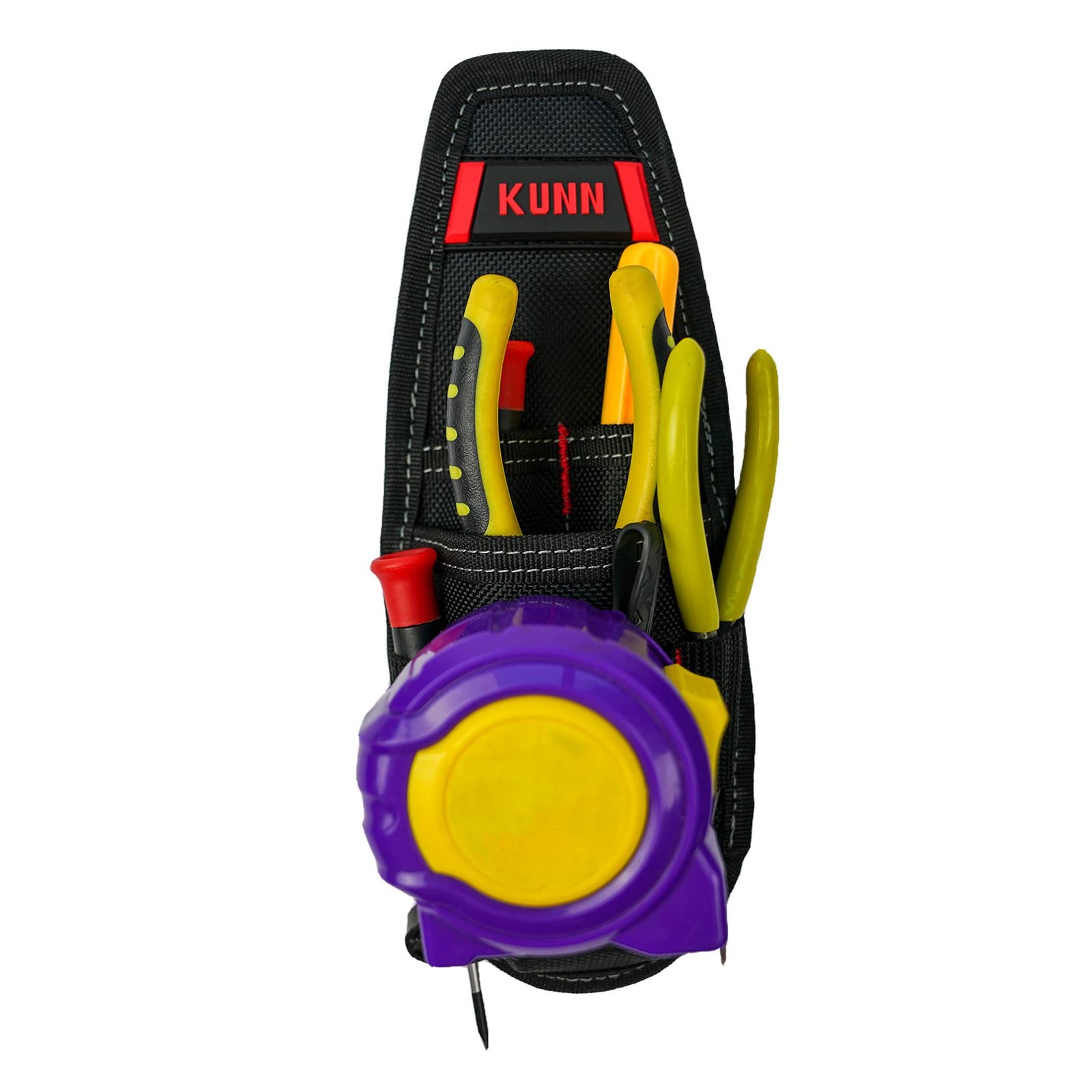 KUNN Construction Tool Holder Small Electrician’s Tool Pouch for Tool Belt