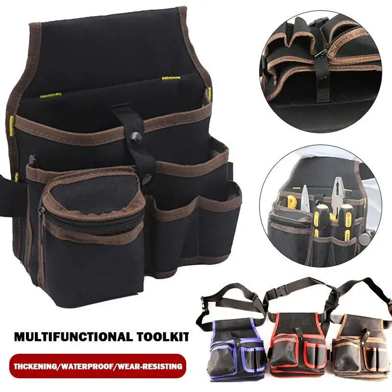 Electrician Tools Belt Storage Waist Bag Screwdriver Holster Working Holder