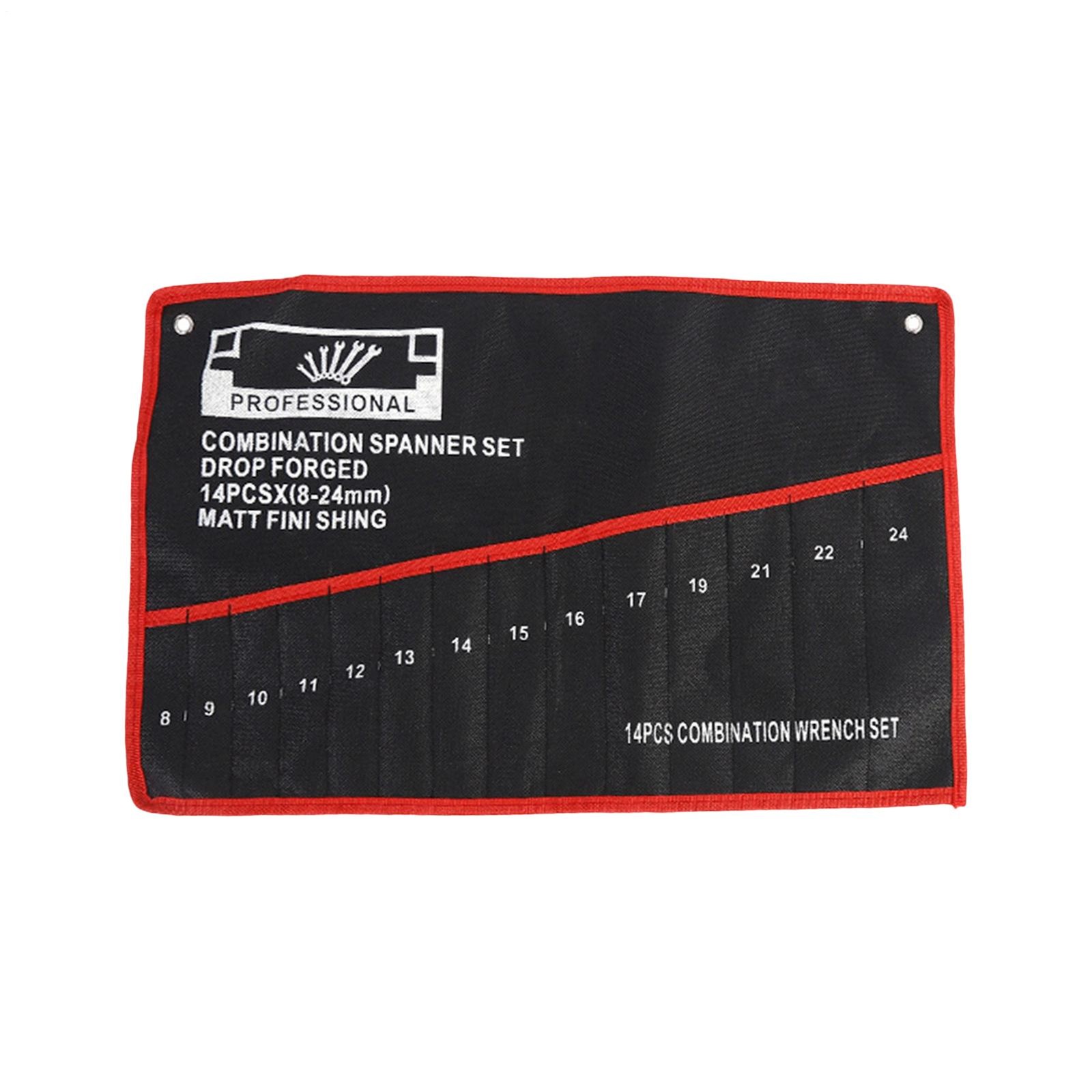 Wrench Roll Bag Heavy-Duty Tear-Resistant Tool Pouch For Garage, Workshop