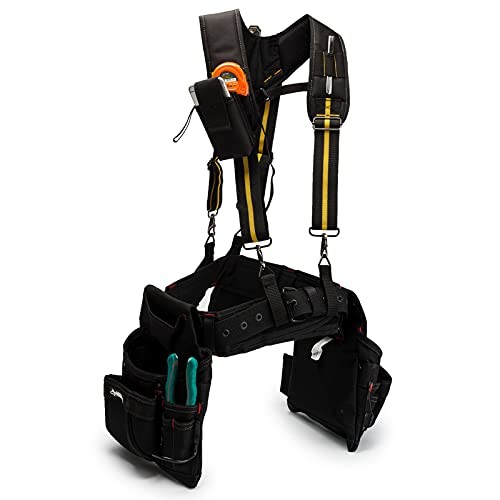 Tool Belt Suspenders Construction Bag Suspenders Padded Work belt Suspenders