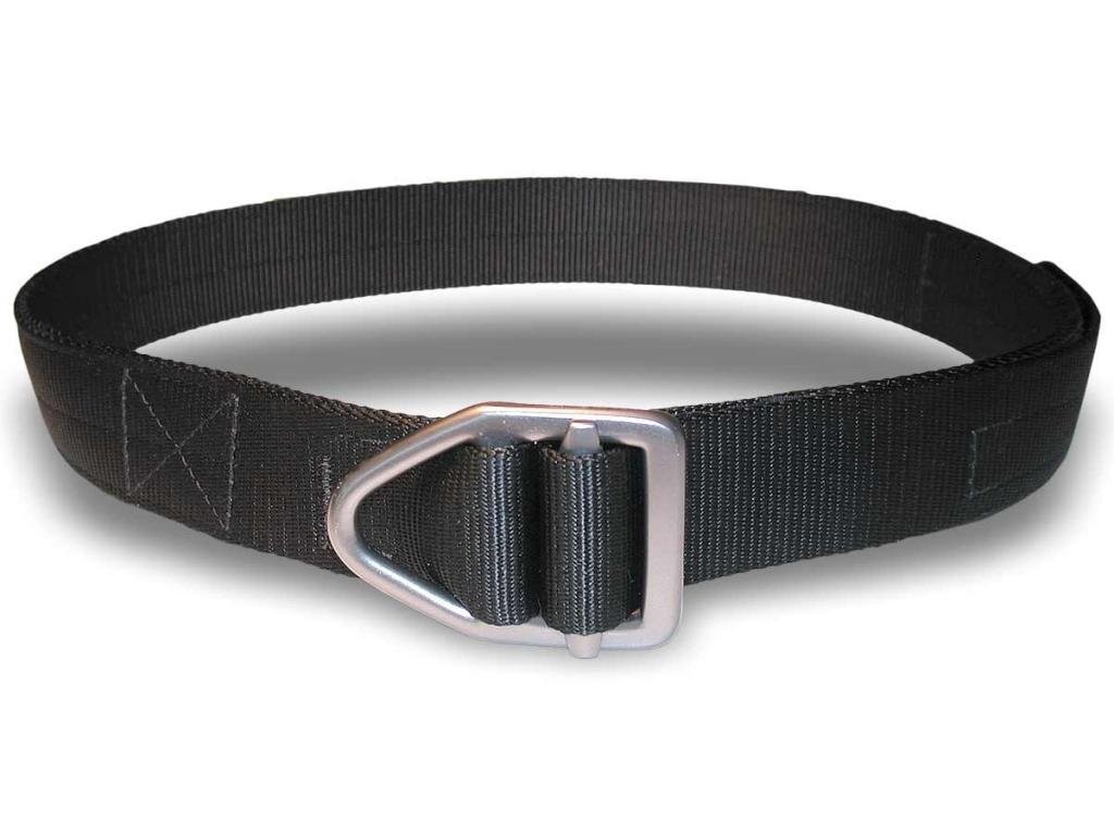 Bison Designs Heavy Duty Belt Gunmetal/Black, SMALL