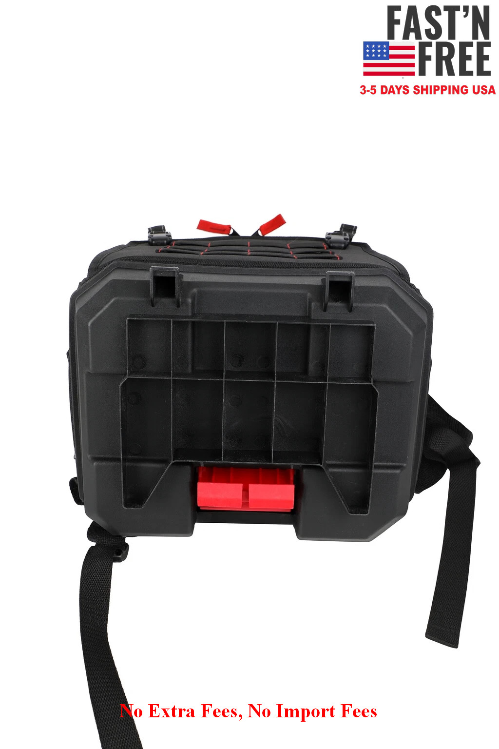 Hyper Tough Stackable Tool Backpack Organizer Heavy Duty Jobsite Storage Bag