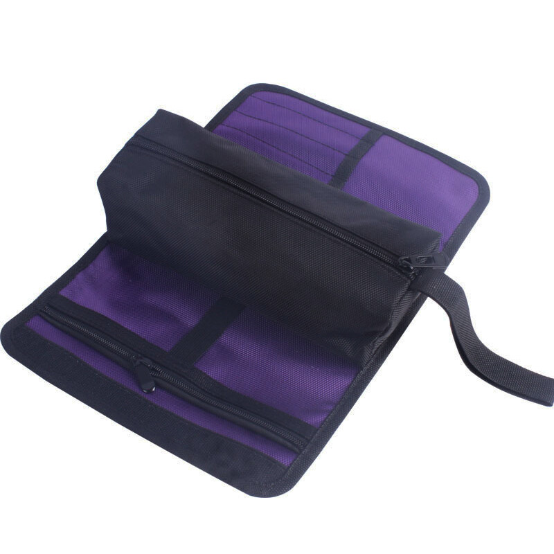 Portable Tool Roll Bag Durable Tool Bag Organiser Multi-Purpose Zipper Pouch