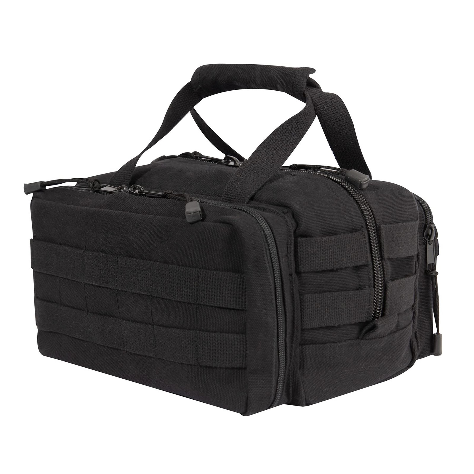 Rothco Canvas Tactical Tool Bag Black – Molle Mechanics Carry Bag