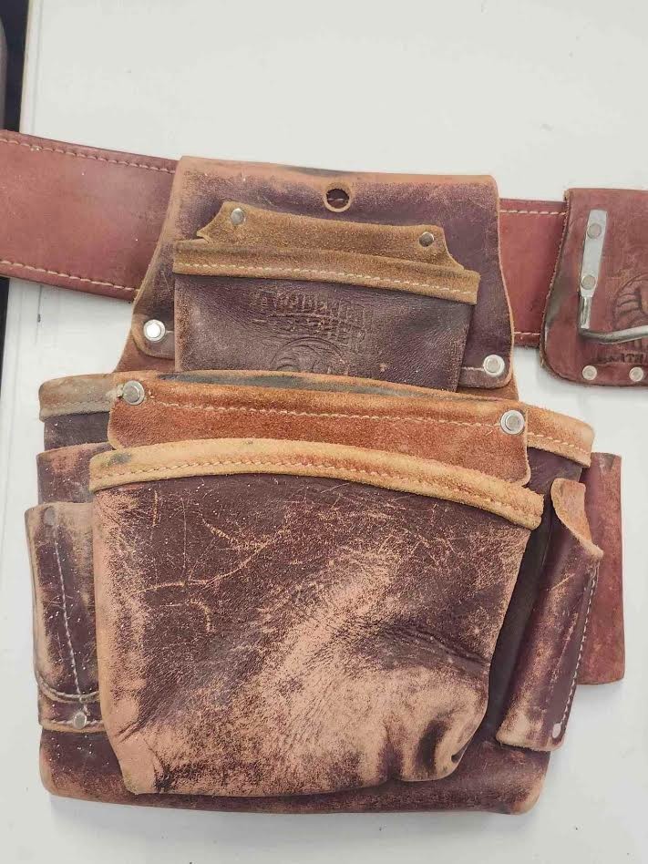 Occidental Leather Carpenter Tool Belt Vintage Pro Framer Belt Large