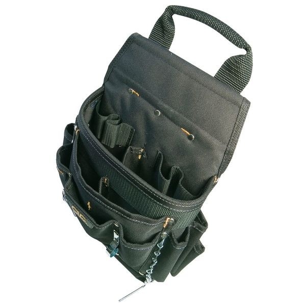 Clc Work Gear 5505 Black Ballistic Polyester 12 Pockets, 5505