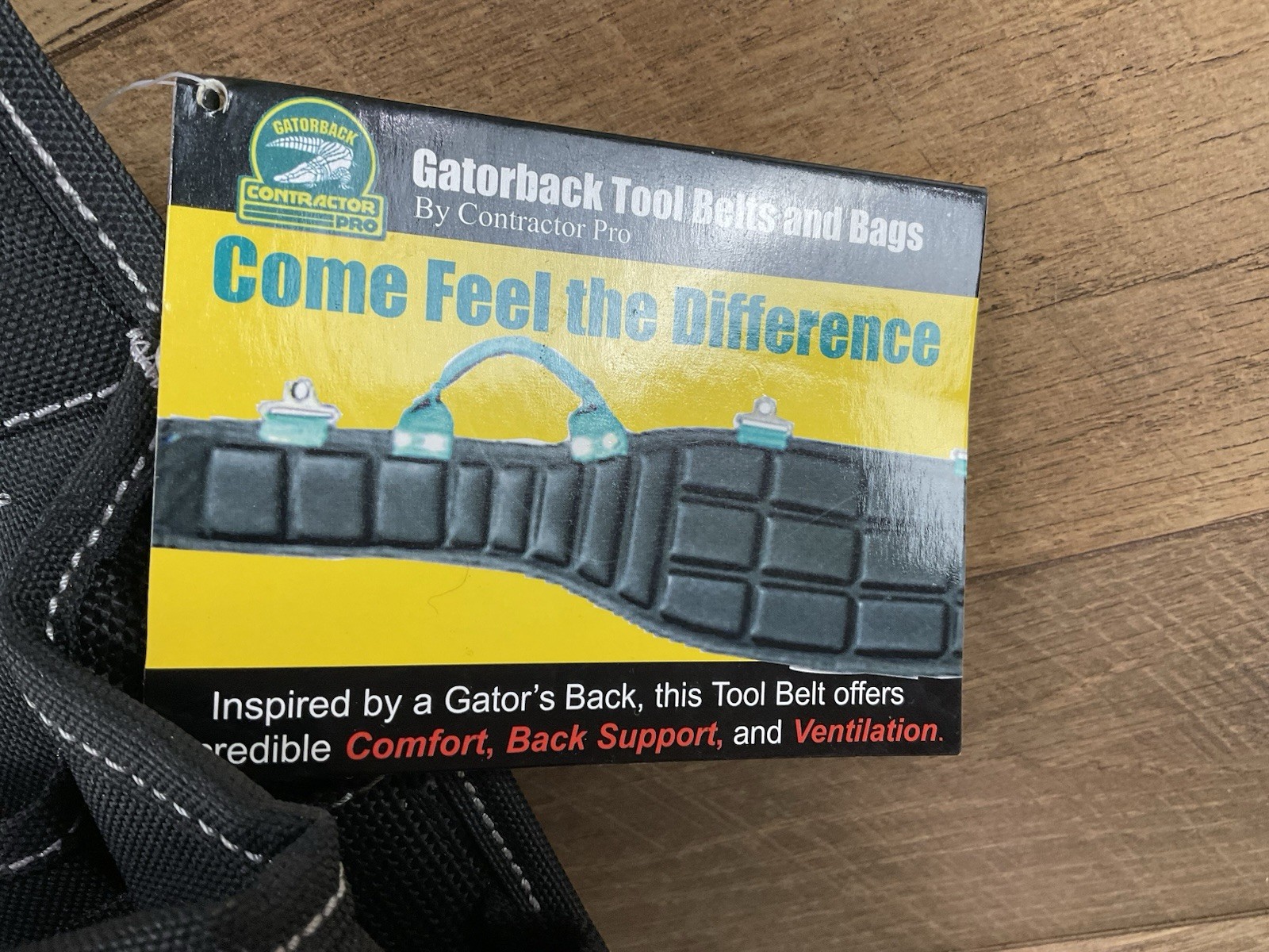Contractor Pro Gatorback Shoulder Combo with Tray and Strap 15” x 9”- Brand New