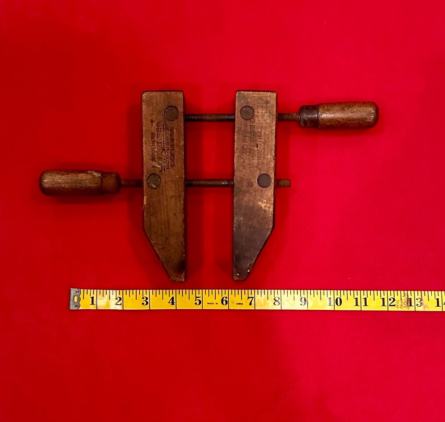 Vintage Jorgensen Wood Clamp – Chicago 