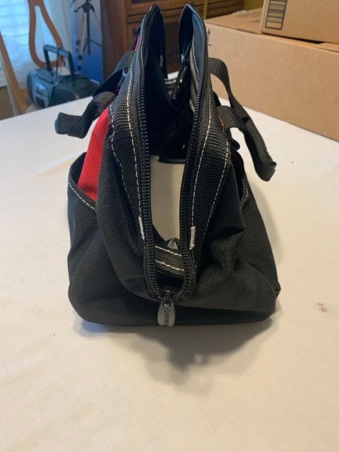 Husky 9″ x10″ x 17″ – Heavy Duty Canvas Tool Organizer Bag – In Mint Condition