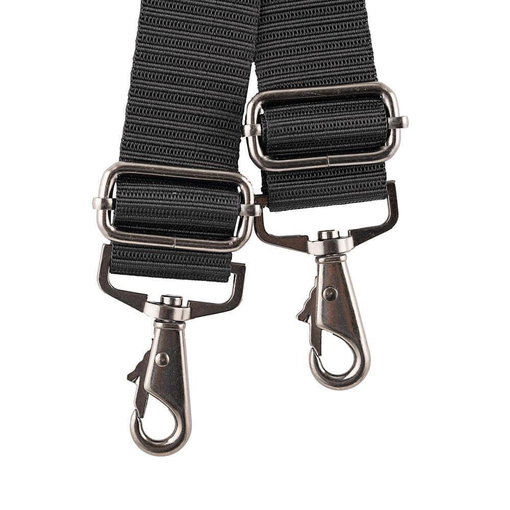Work Tool Belt Contractors 2-Bag Suspenders 18 Pocket Tools Storage Organize