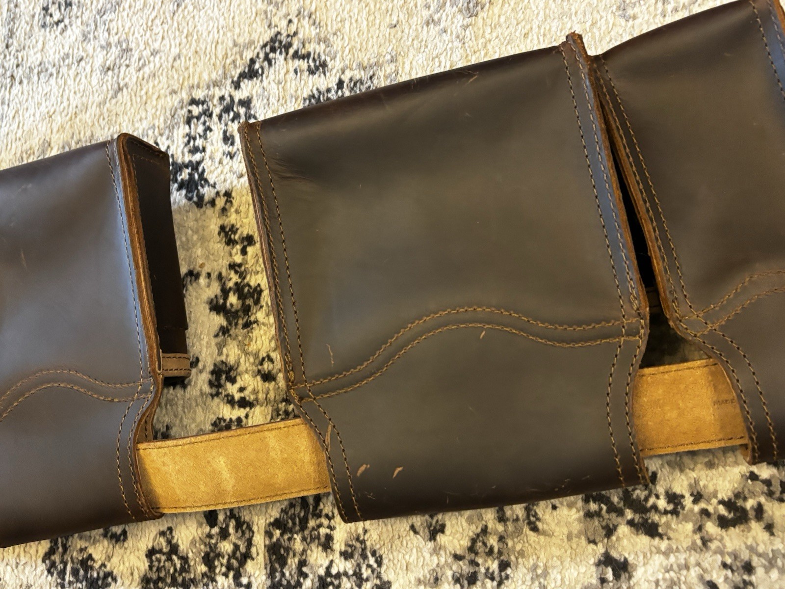 Saddleback Leather Tool Belt Set Brown
