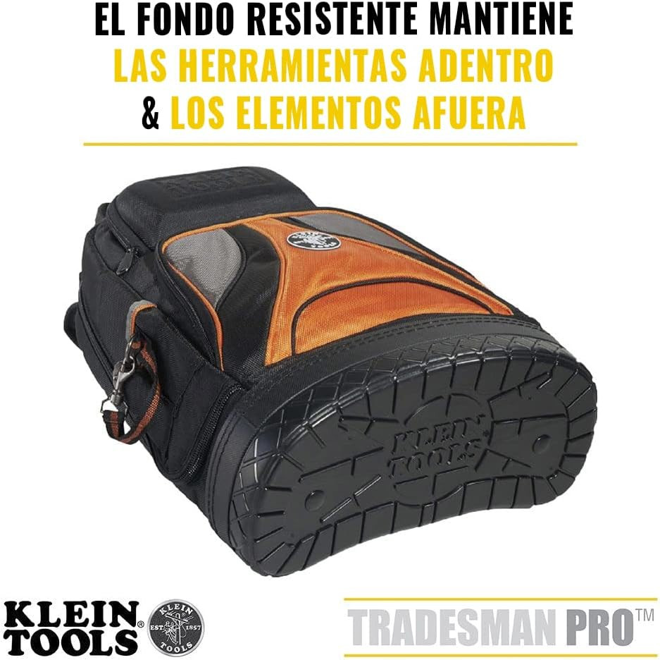 Tradesman Pro Tool Storage Set: Rolling Bag & Backpack Combo