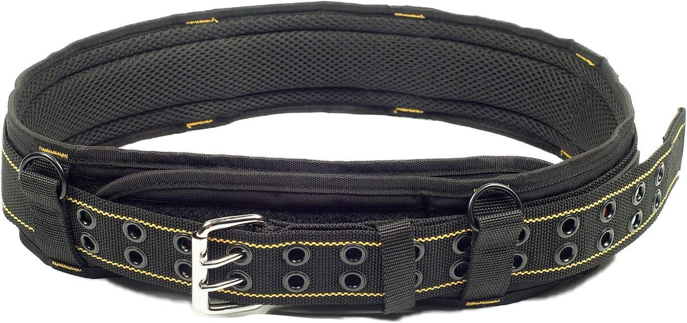 Ergonomic Yellow & Black Heavy-Duty Tool Belt – Maximum Comfort for All-Day Use
