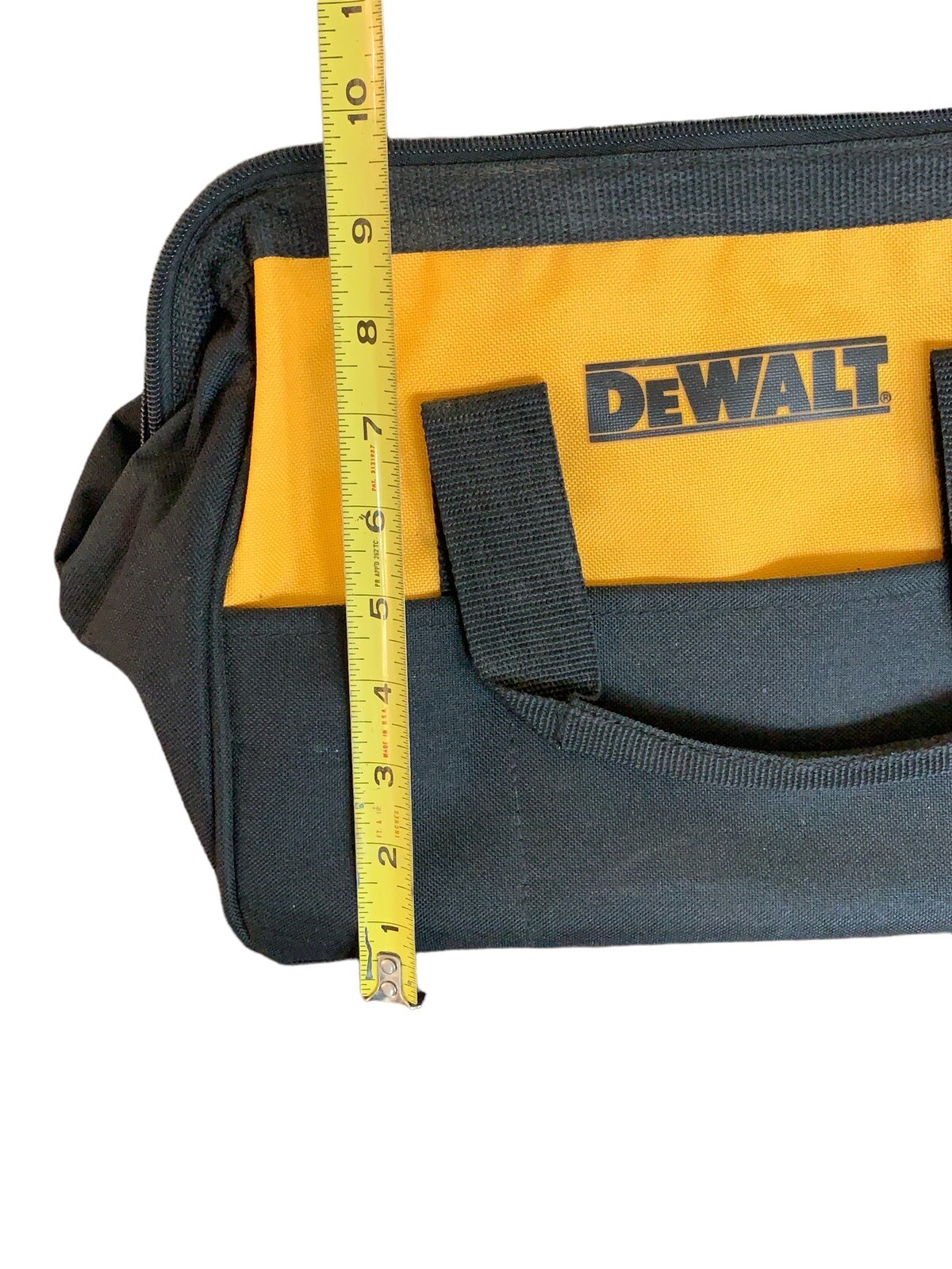 DeWalt 13 X 9 X 9 Small Heavy Duty Nylon Canvas Contractor Tool Bag Case