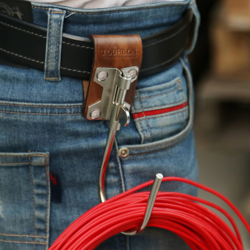 TOURBON 2 Packs Wire/Power Drill/Saws Carry Belt Holster J Hook US-Special offer