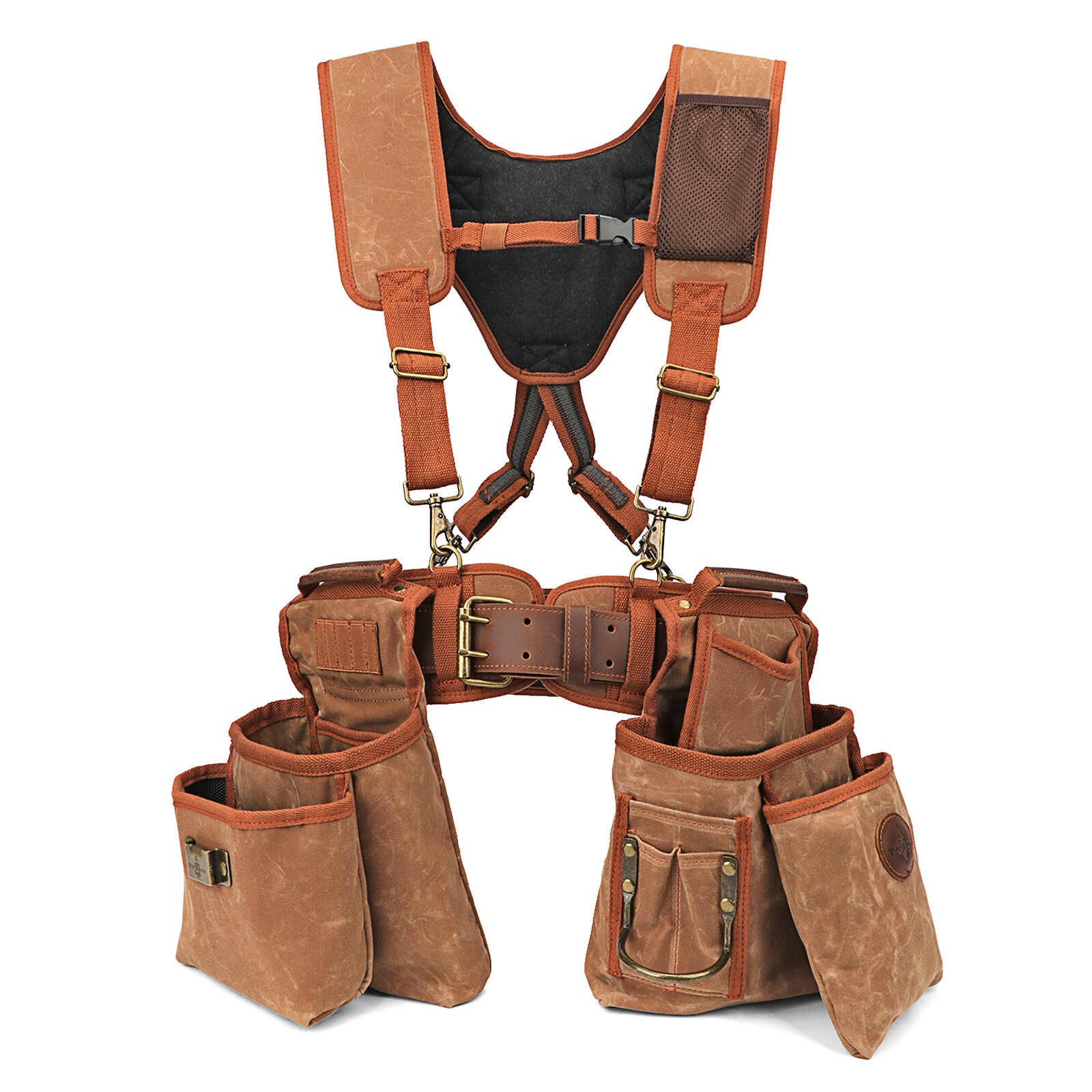 Electrician/Carpenter/Framer Tool Construction Bag Suspender Rig Beltbag