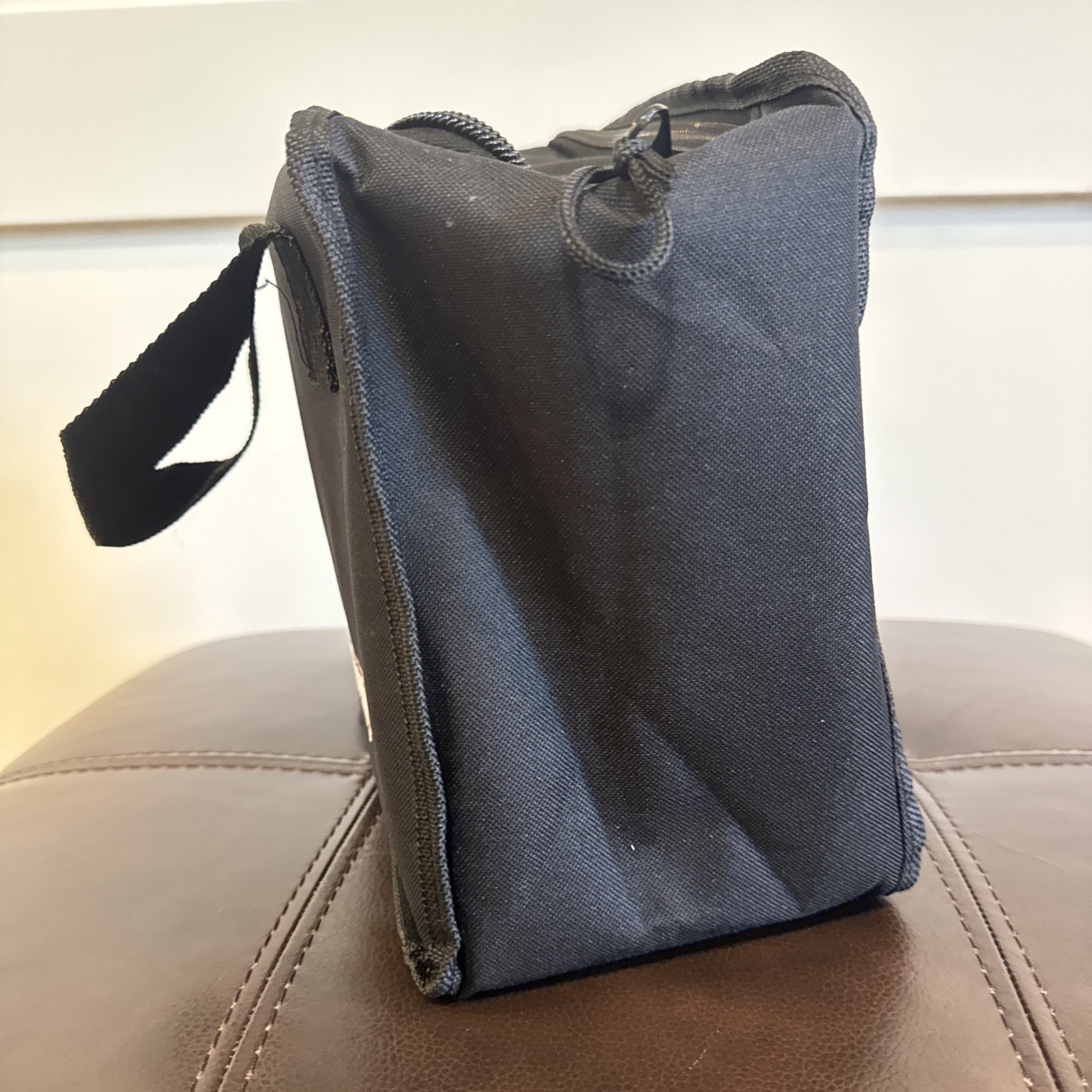 Craftsman Black Canvas Zippered Tool Bag with Carry Handles 10X10X6”