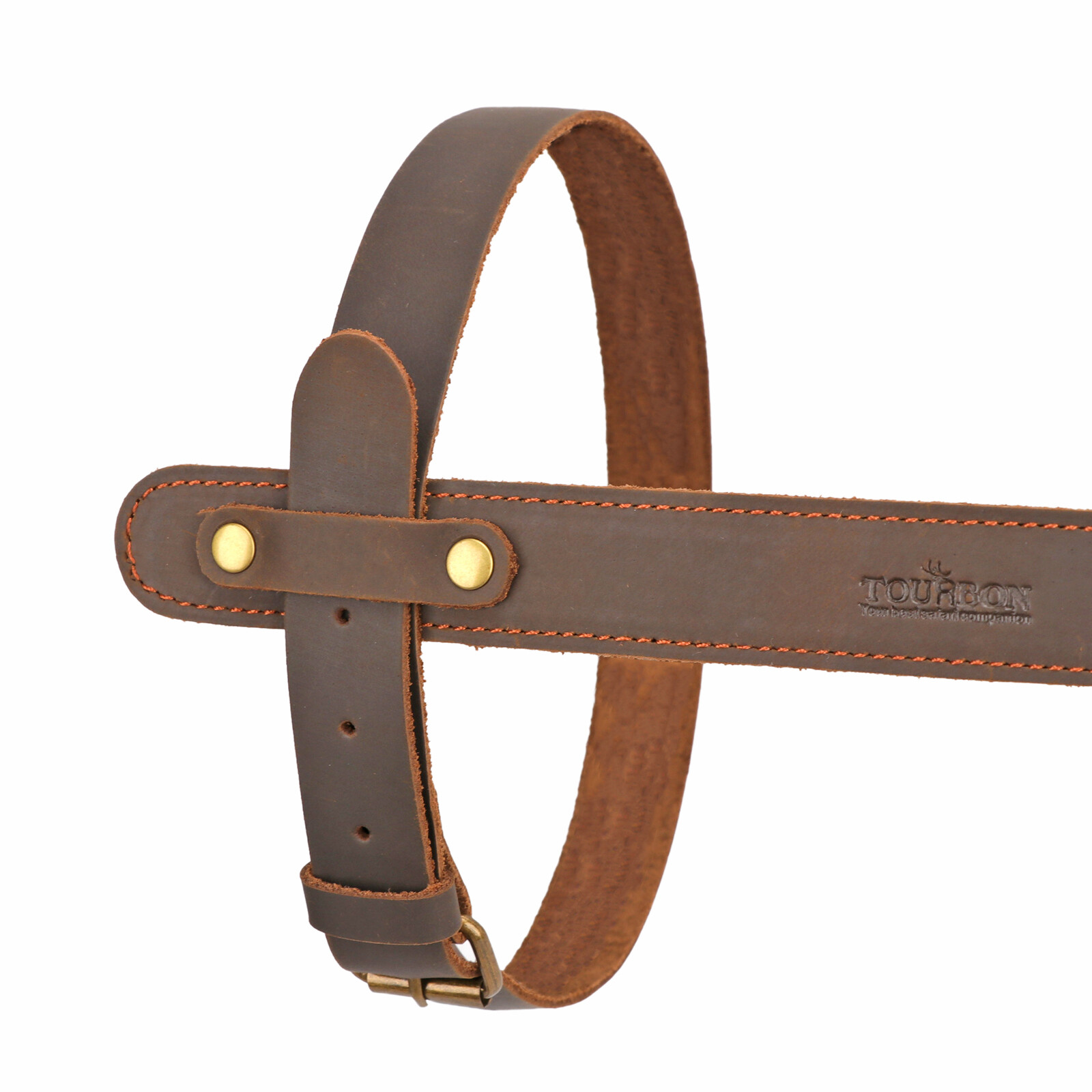 Leather Picnic/Motorcycle Blanket Carry Handle Belt Bedroll Strap Adjust