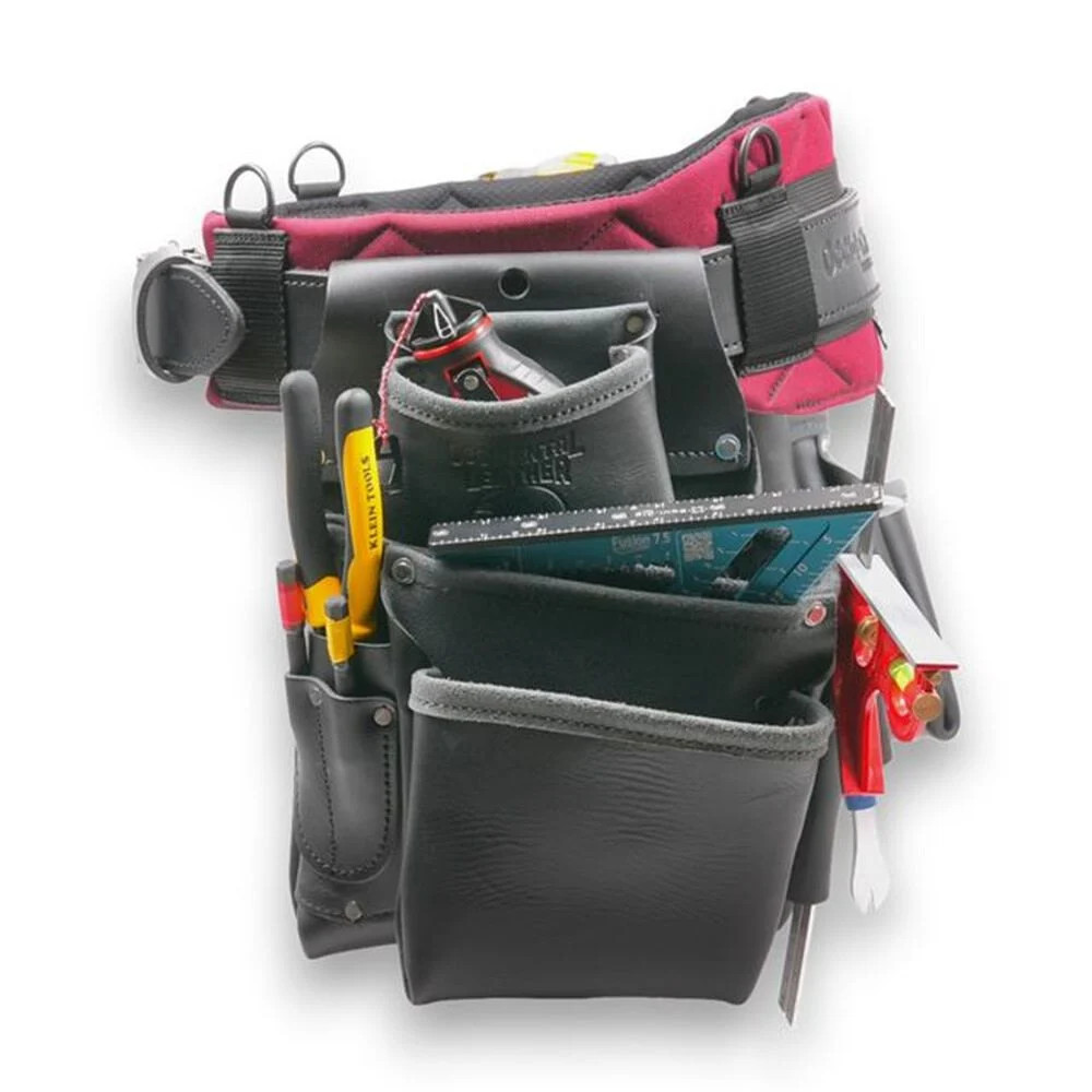 Occidental Leather Proformance Proframer Tool Belt Set Red/black/gray Medium