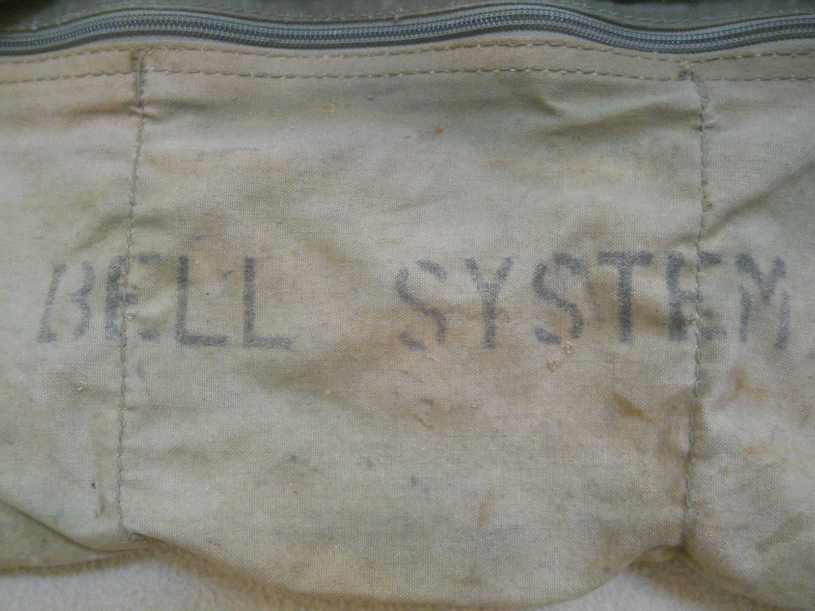 Vintage Bell System Canvas Tool Pouch / Lineman’s Tool Belt
