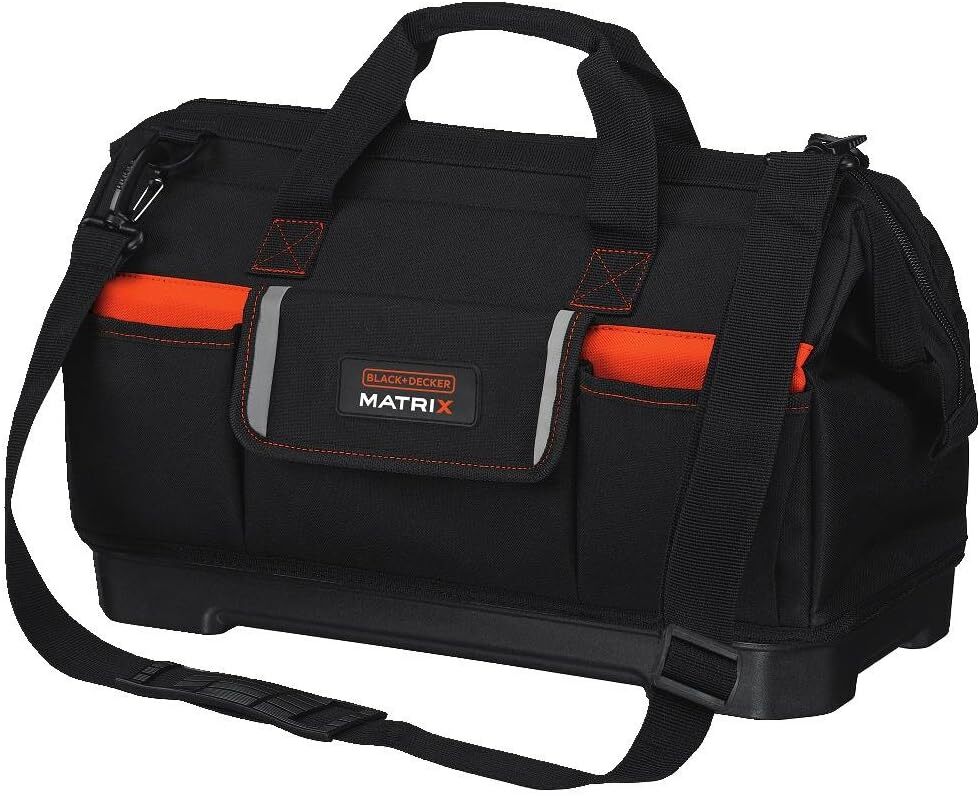 21 Inch Portable Tool Box MATRIX System Storage Bag with Adjustable Strap