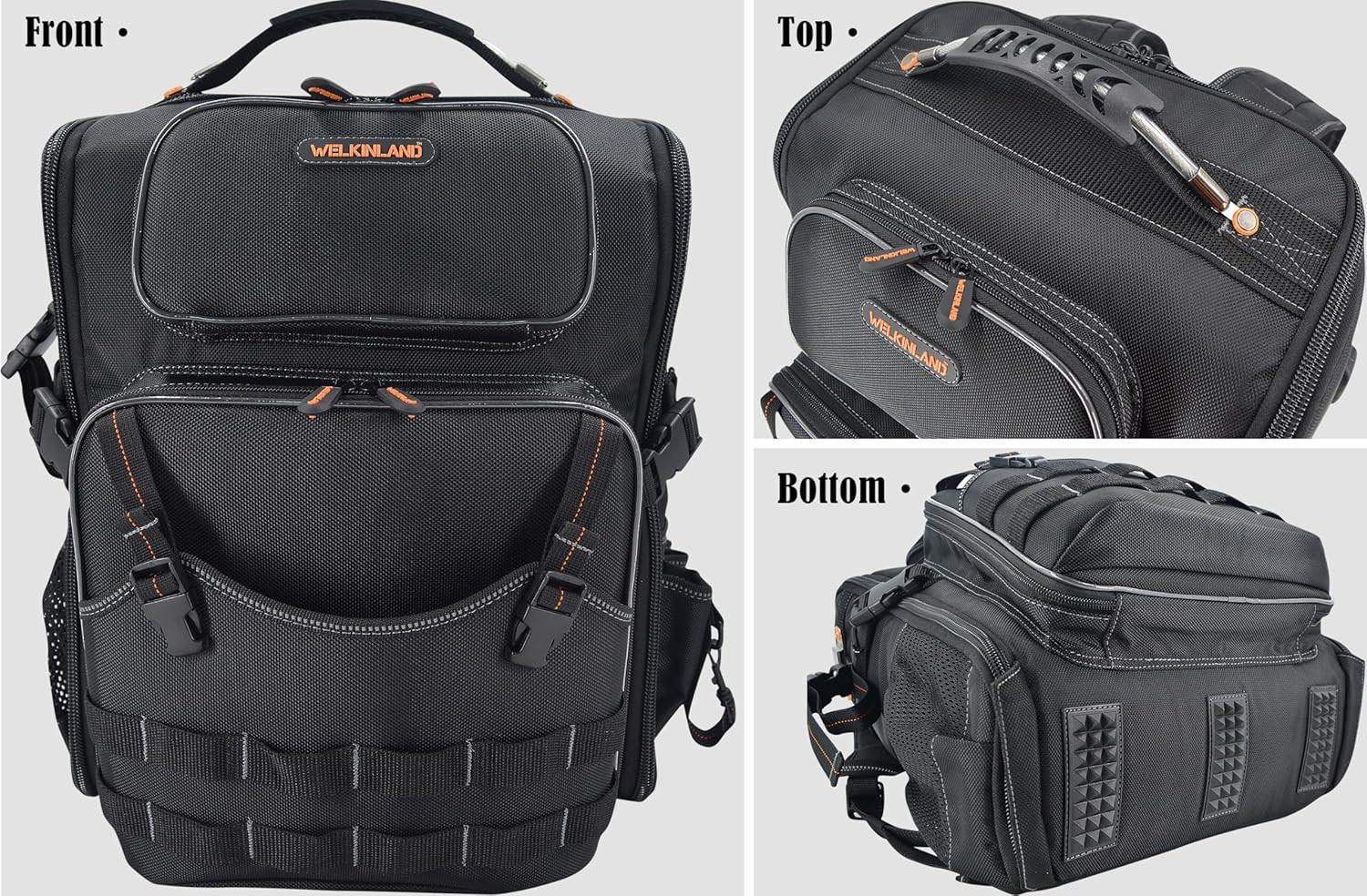 Ultimate Tool Backpack with 4 Pouches for Maximum Organization