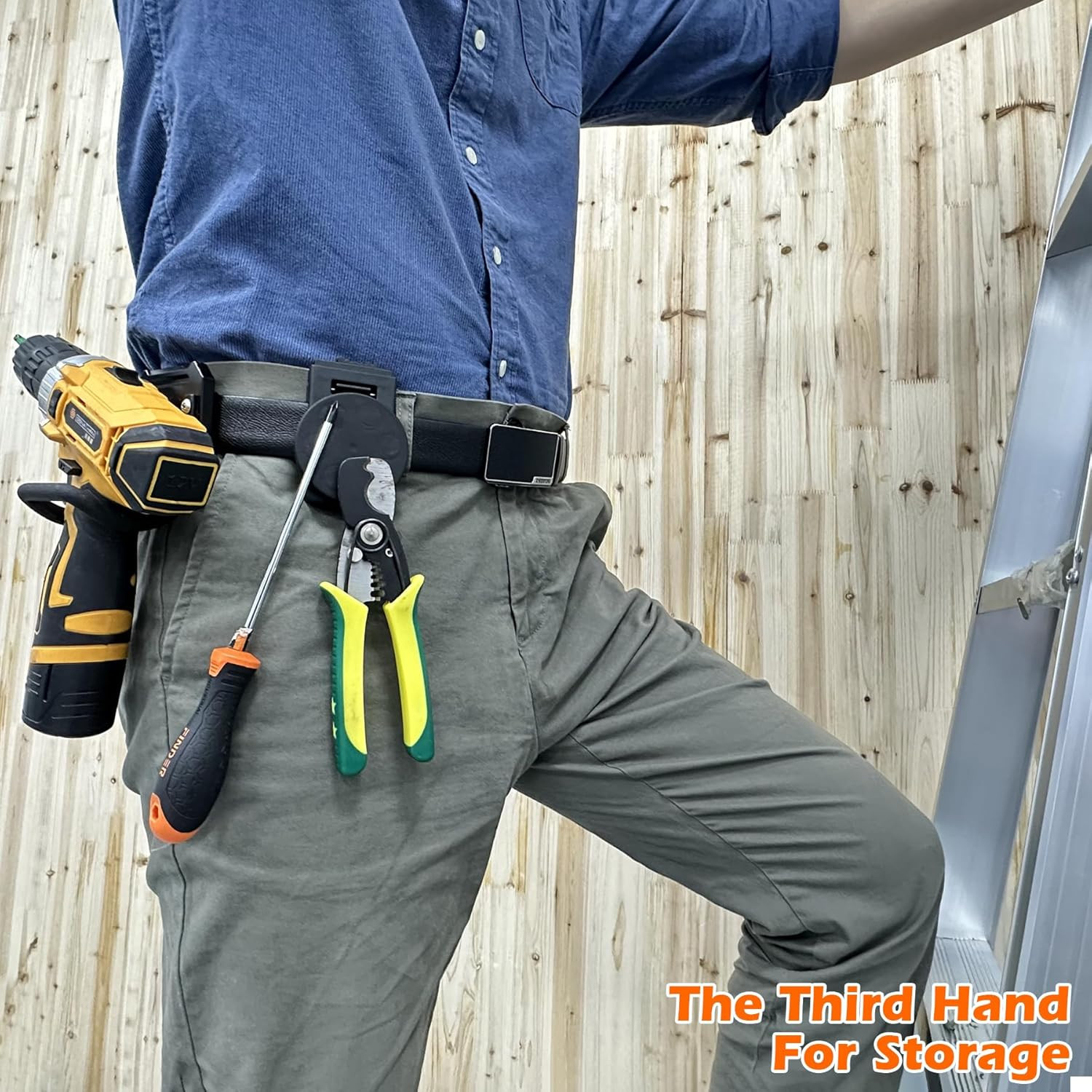 Tool Holster Belt Clip Heavy Duty Magnetic Tool Holder for Belt Clip Anti Slip