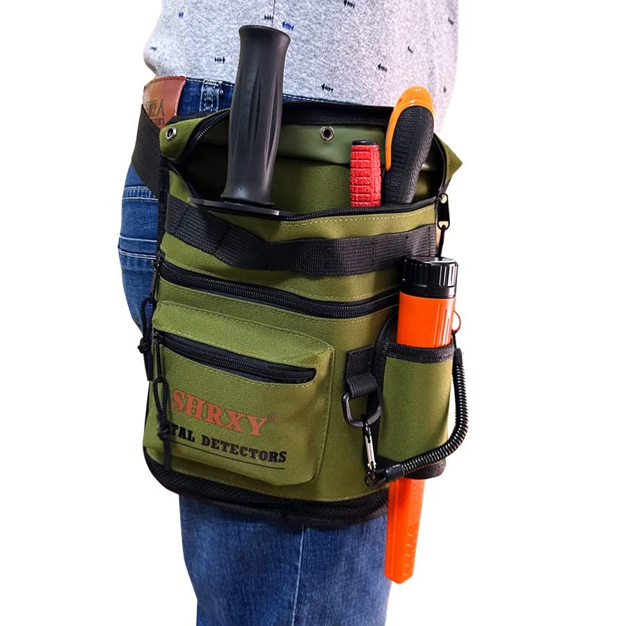 Pointer Metal Detector Find Bag Detecting Digger Tools Waist newgreen