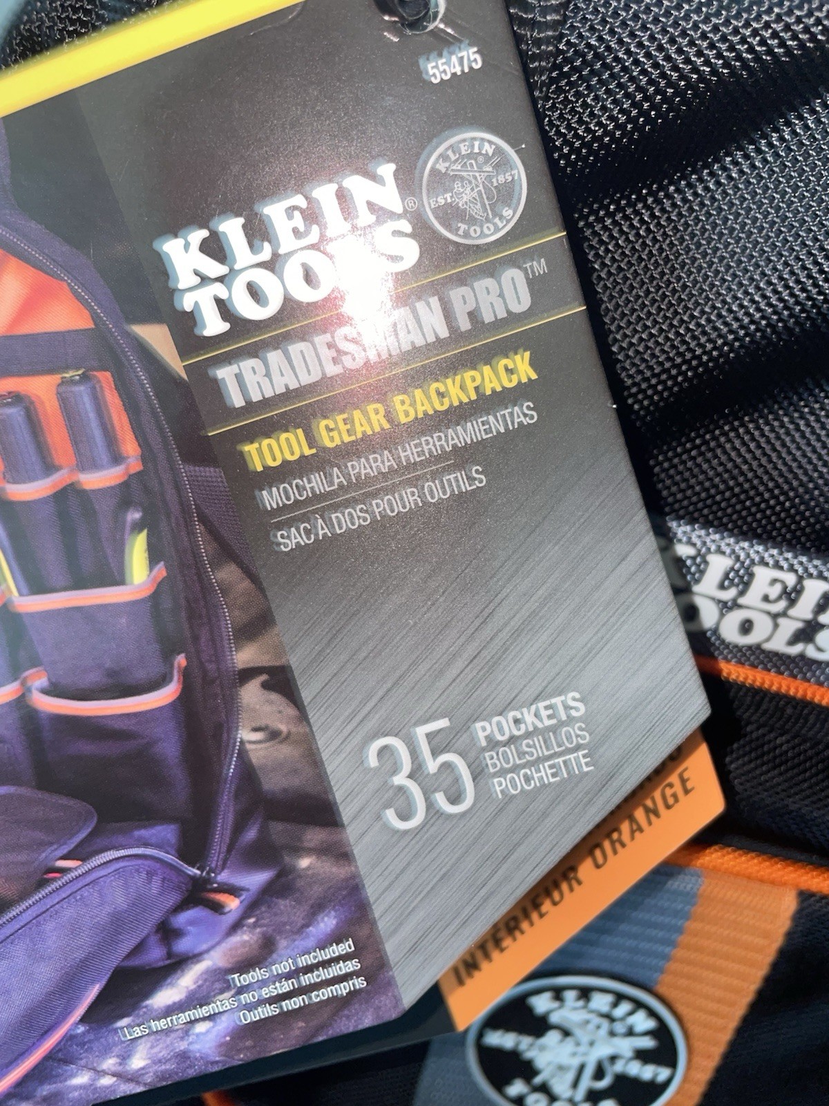 Klein Tools Tradesman Pro Tool Bag Backpack NWT