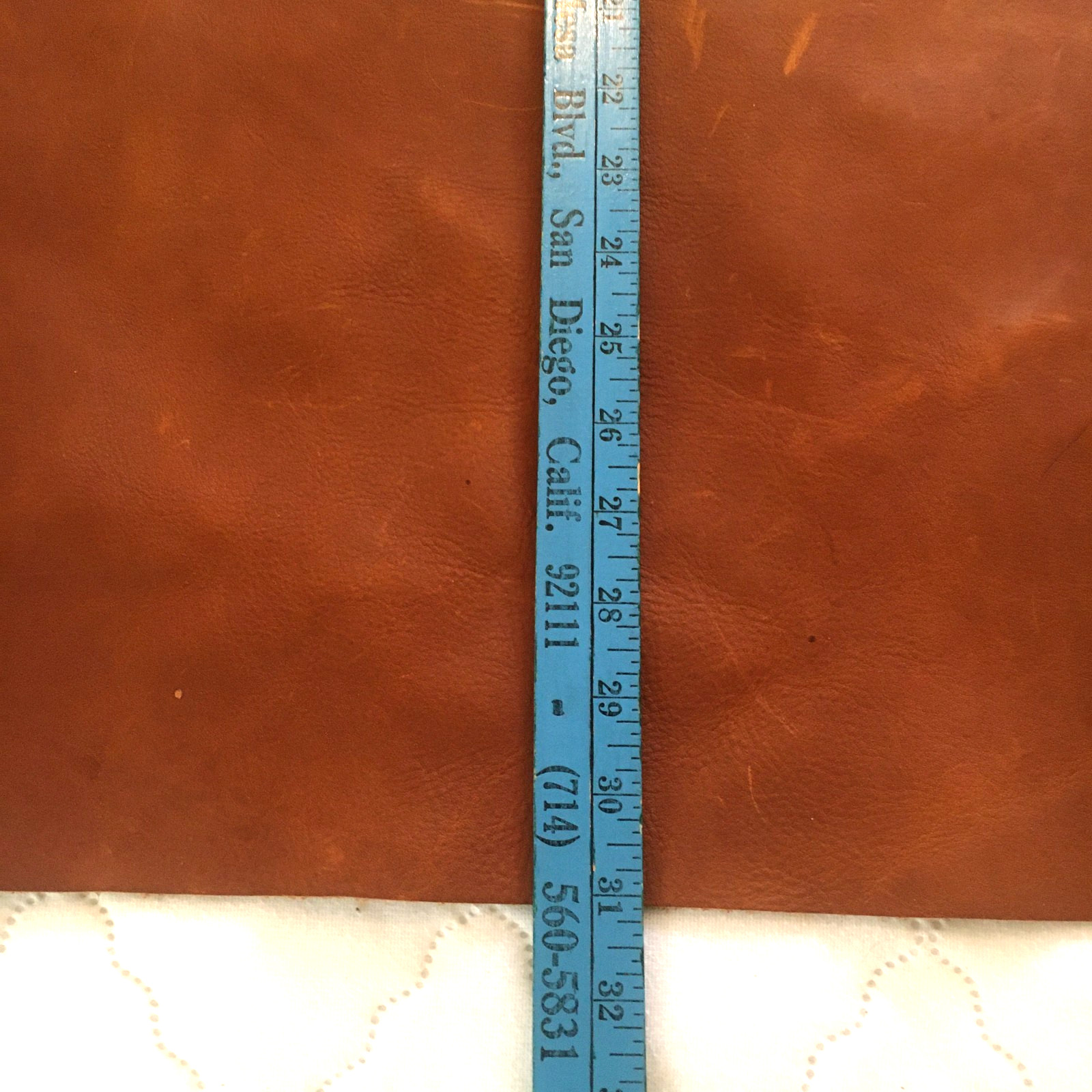 Calavera Tool Works Leather Shop Apron Heavy Duty Tobacco Classic 31″ USA Made