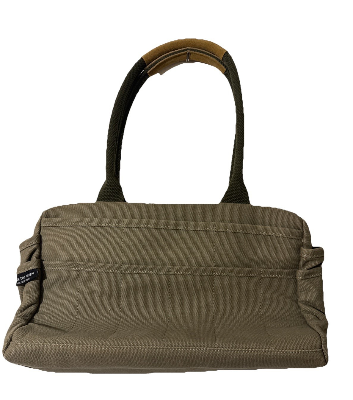 Fleur Du Bien Brown Canvas Suede Tote for Garden Tools (Bag Only)