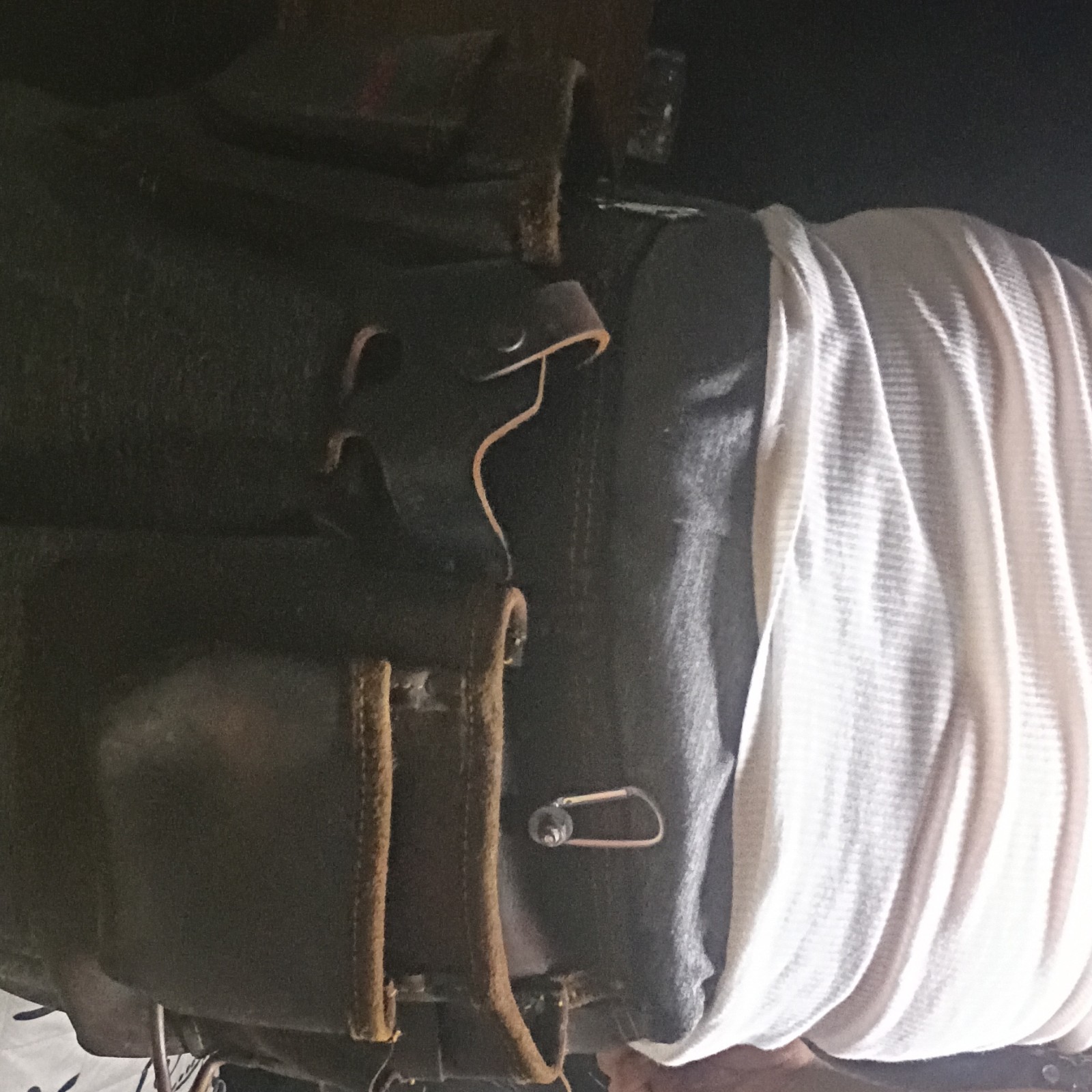 Craftsman Craftsman Brown Leather Tool Belt with Pouch Set, 1 Item