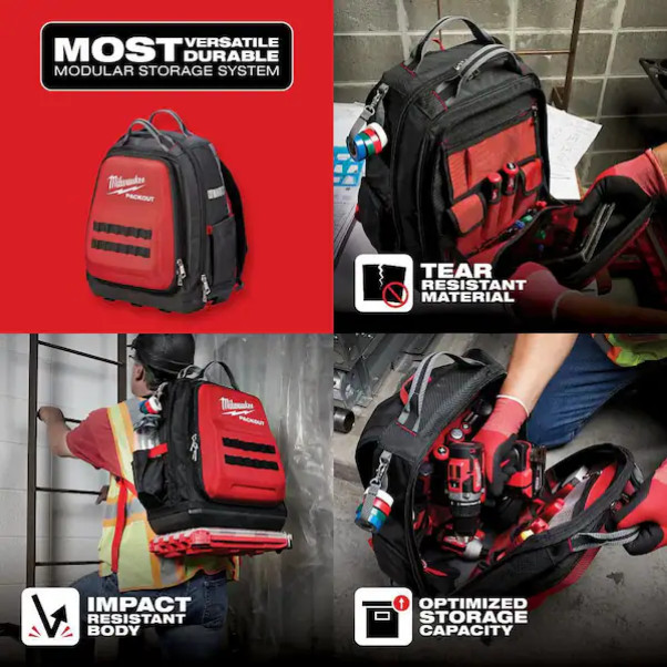 Milwaukee 15 in. PACKOUT Tool Backpack 48-22-8301