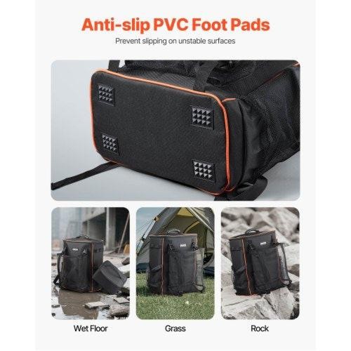 Welding Backpack 33L Welder Backpack with Insulated Bag Helmet Bag 600D