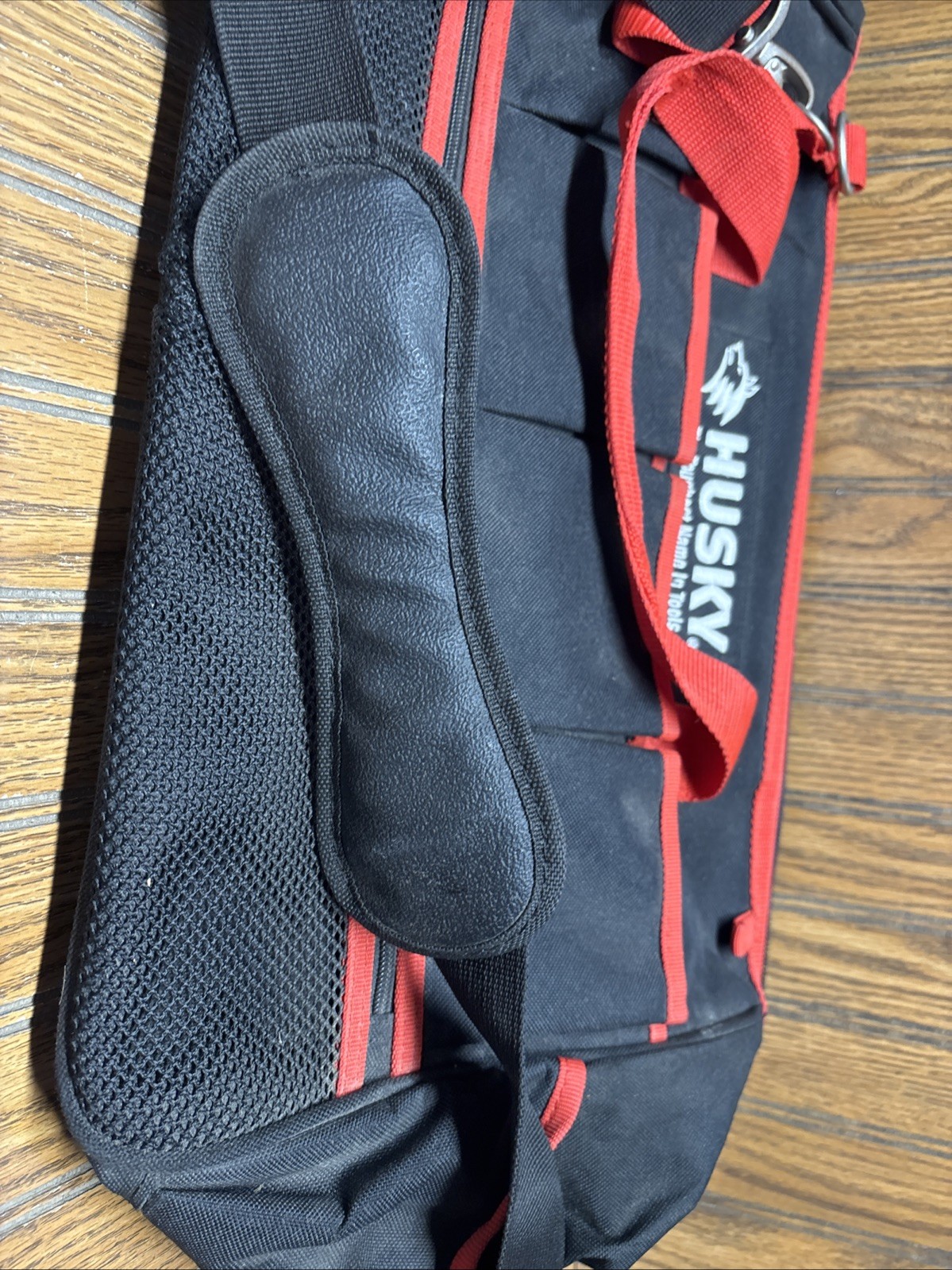 Husky Tech Tool Bag Heavy Duty Storage Organizer Large WR – 18x12x10 Semi Rigid