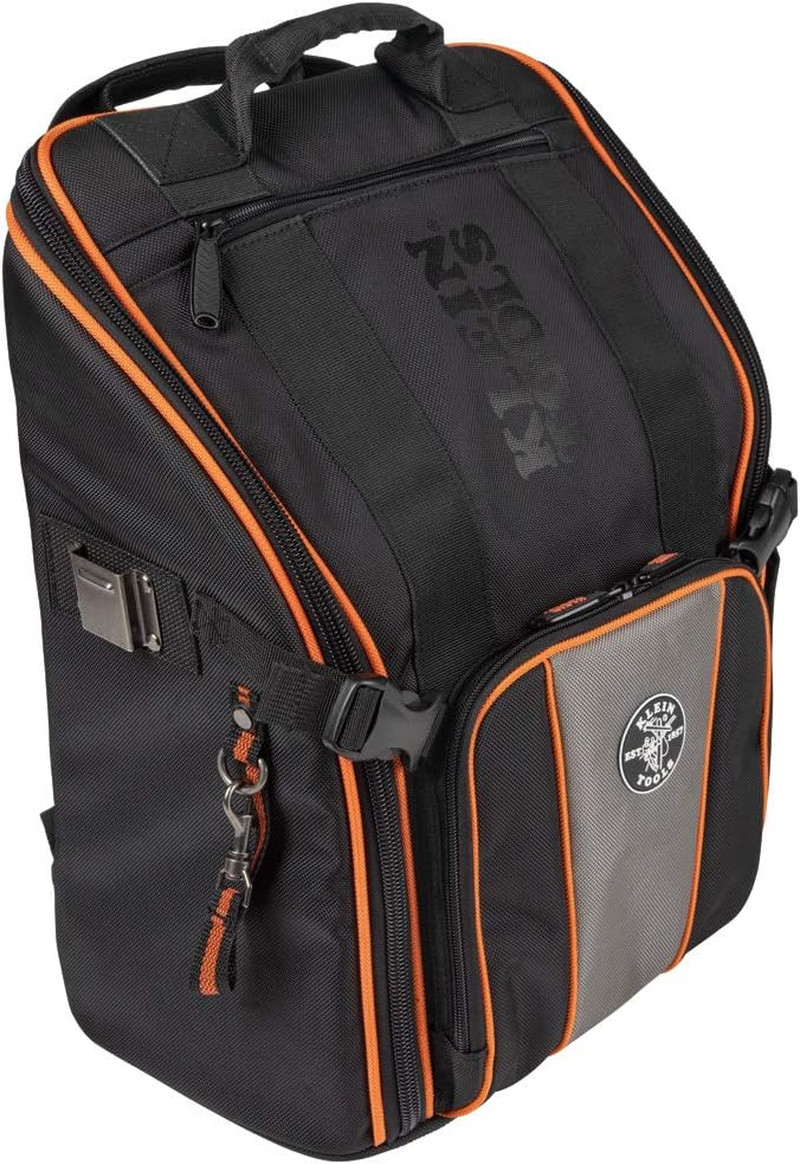 Ultimate Tradesman Pro Tool Backpack & 2 Stand-Up Zipper Bags Set