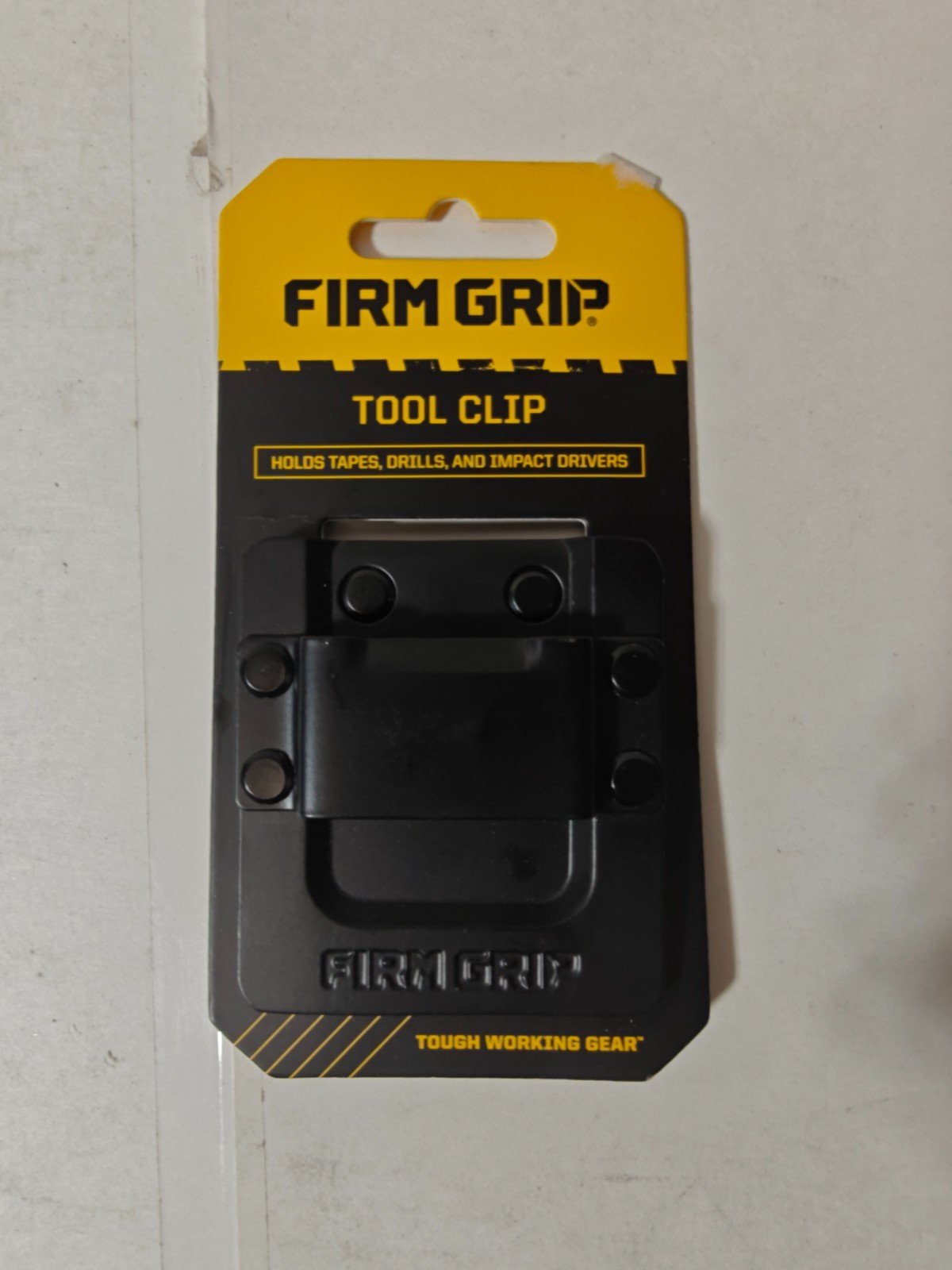 FIRM GRIP 1FG-042 Build-A-Rig Tool Clip for Tape Measures Impact Drivers Drills