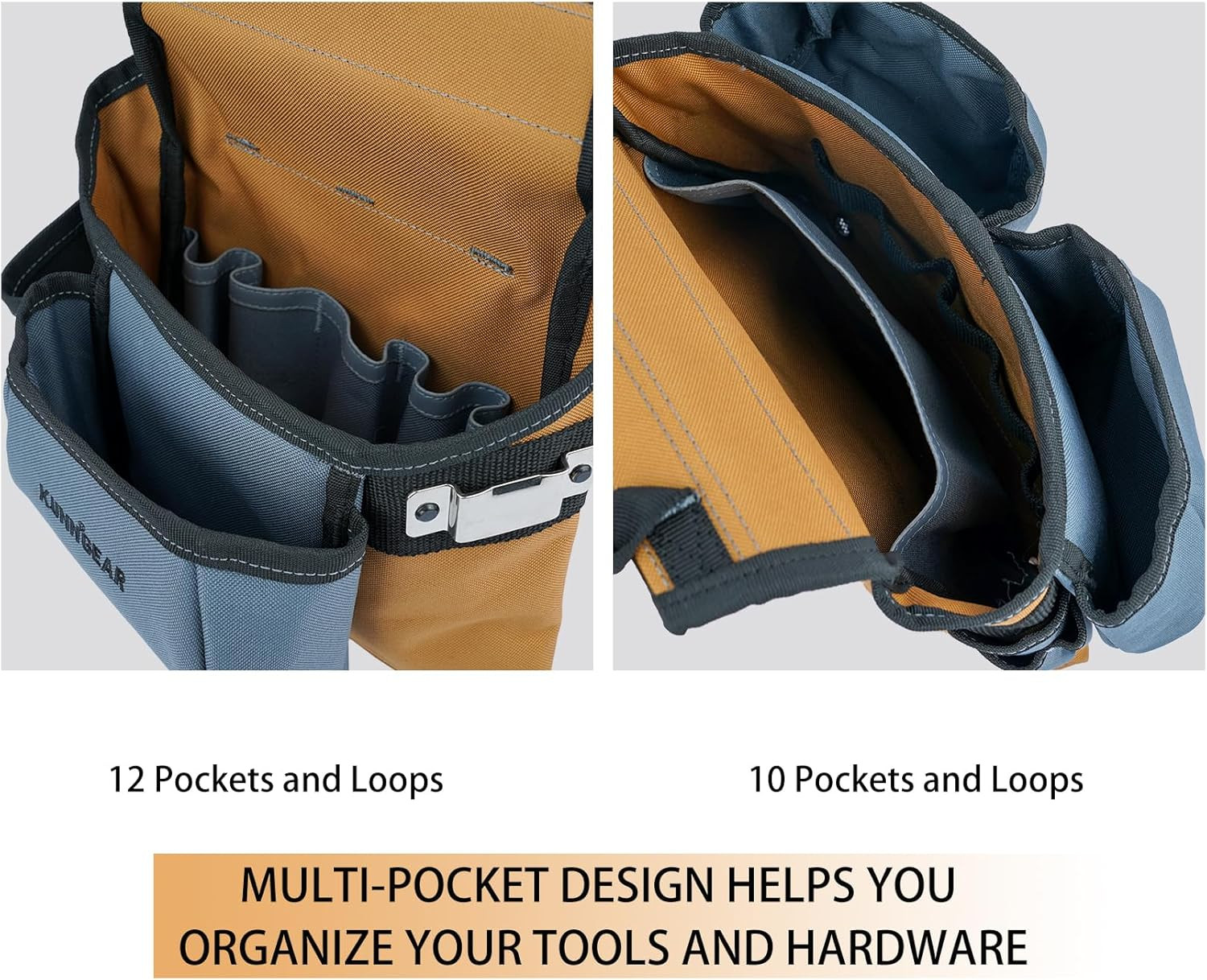 Carpenter Tool Belt with Suspenders Pro Framer Suspension Tool Rig for Construct
