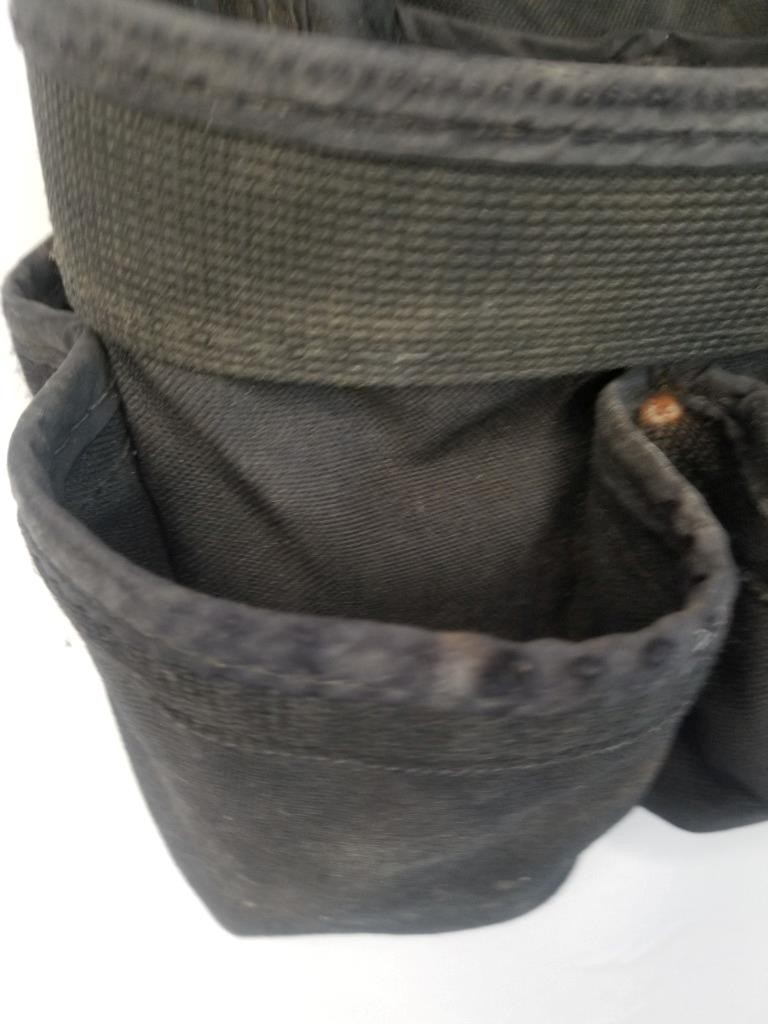 Klein Tools 5718 tool Pouch 8 pocket PowerLine black nylon electrician USA