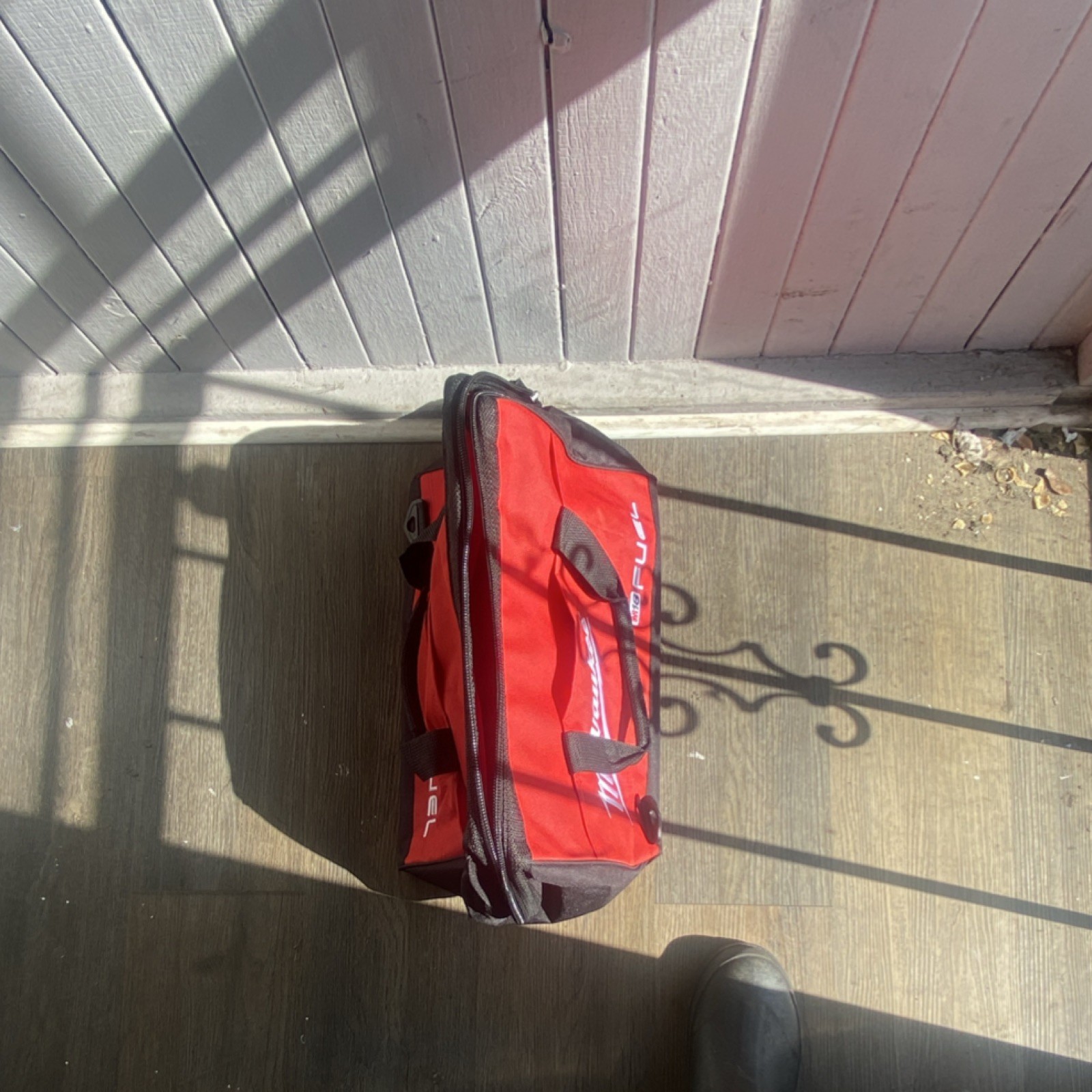 Milwaukee M18 FUEL Tool Bag Red Black Fabric With Handle Durable Storage 1 Item