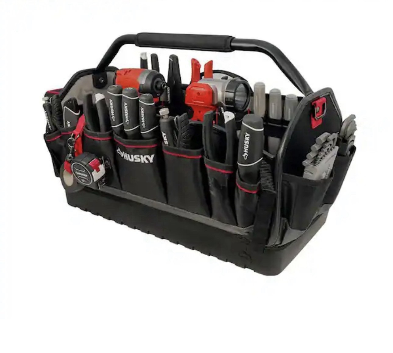 Heavy-Duty 20” PRO All-Trade Tool Tote Box Tool Bag Husky ￼