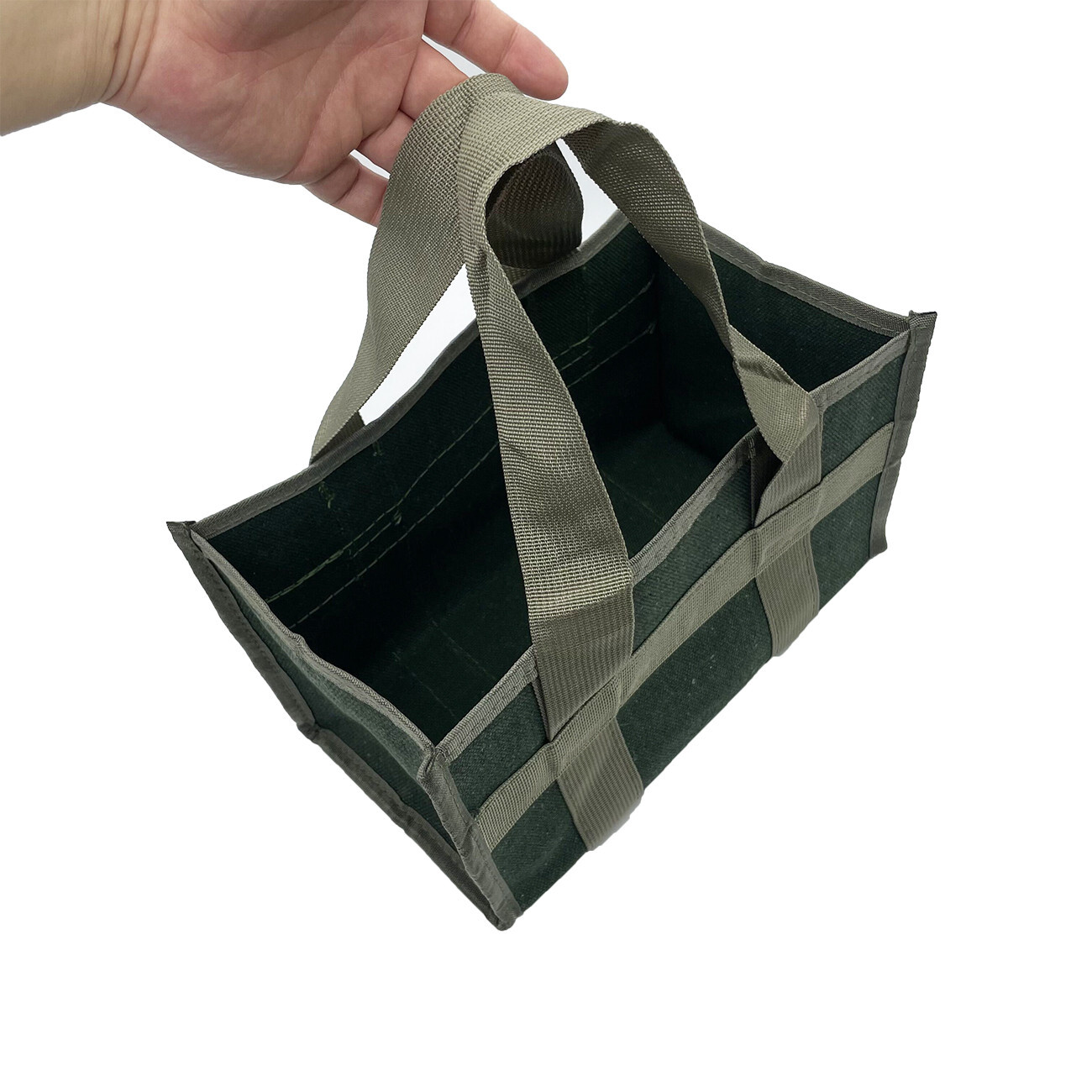 Multi-Purpose Open Tote Tool Bag large space Portable Heavy Duty 11.42×6.3×6.7in