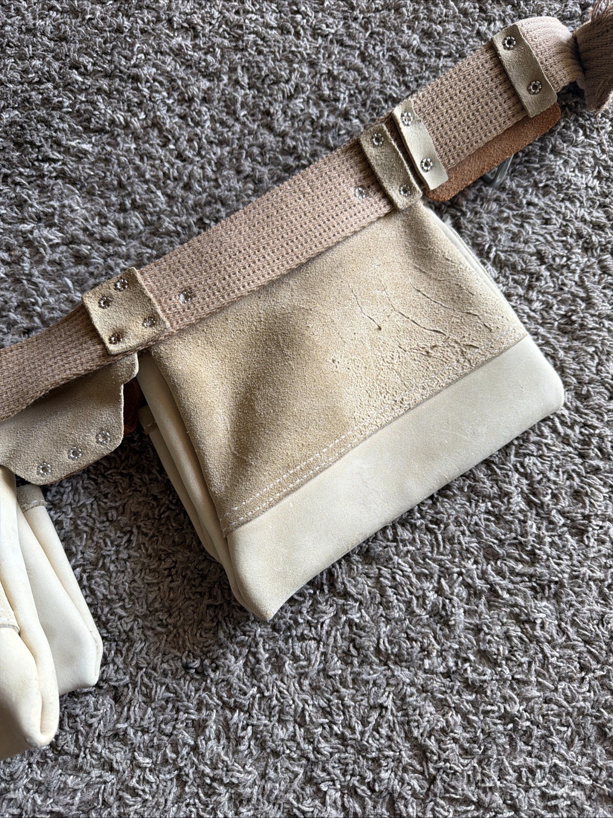 Custom LeatherCraft Carpenters’s Work Apron Tool Belt #174274