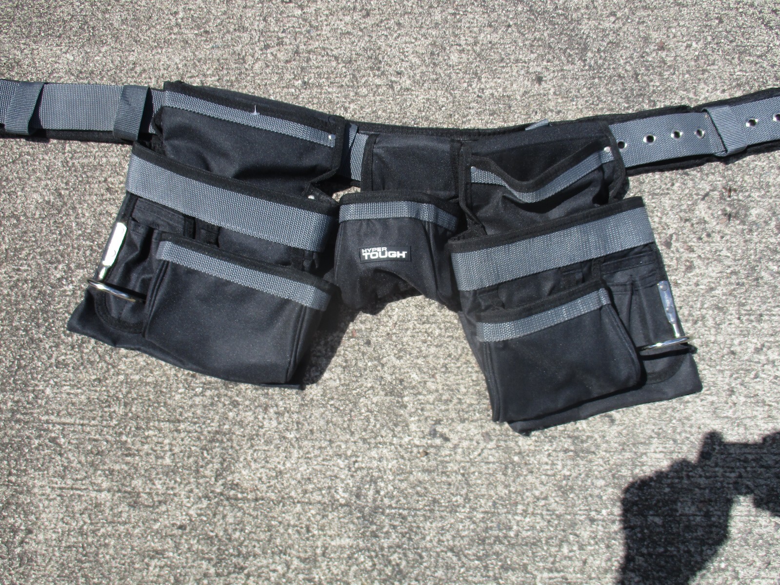 NEW ADJUSTABLE TOOL RIG BELT CARPENTER ELECTRICIAN FRAMERS Fits up to 54in waist