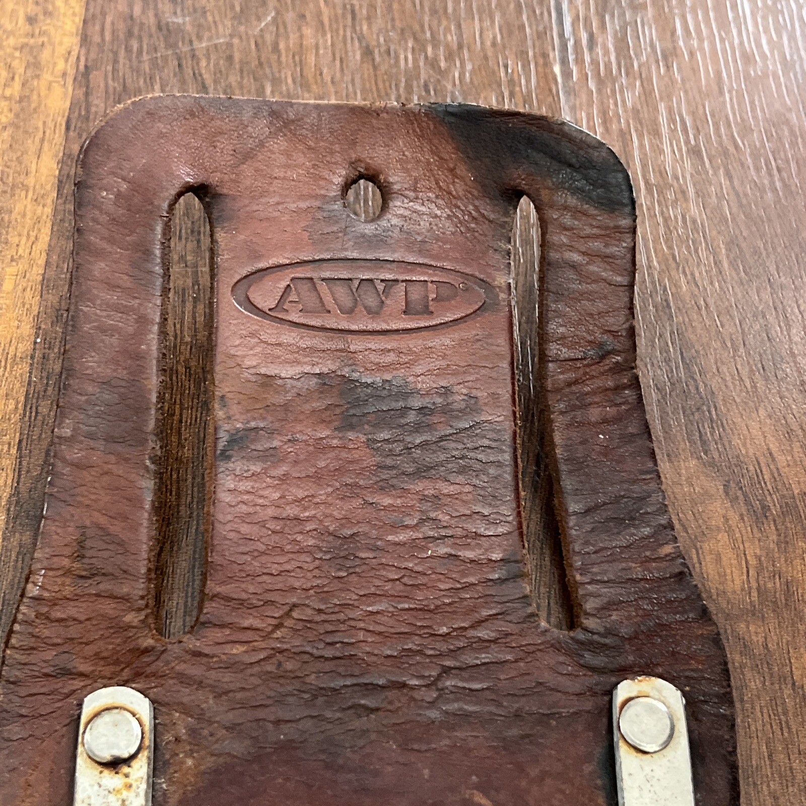 AWP Hammer Holder For Belt. Leather L-739-1 Made In Mexico {JJ}