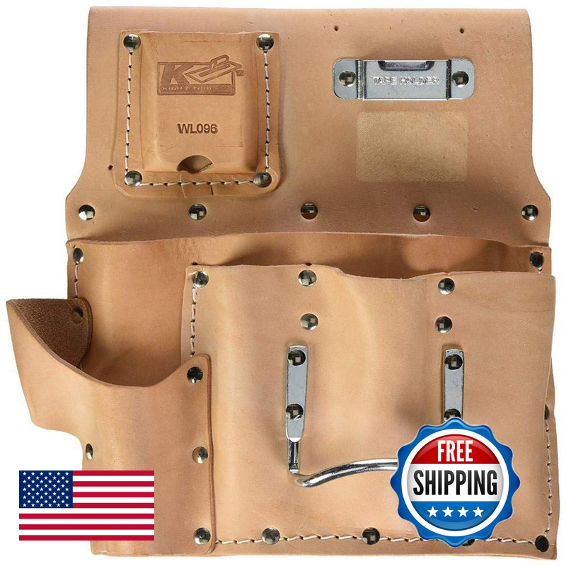 Kraft Tool Wl096 Flat Type Drywall Tool Pouch